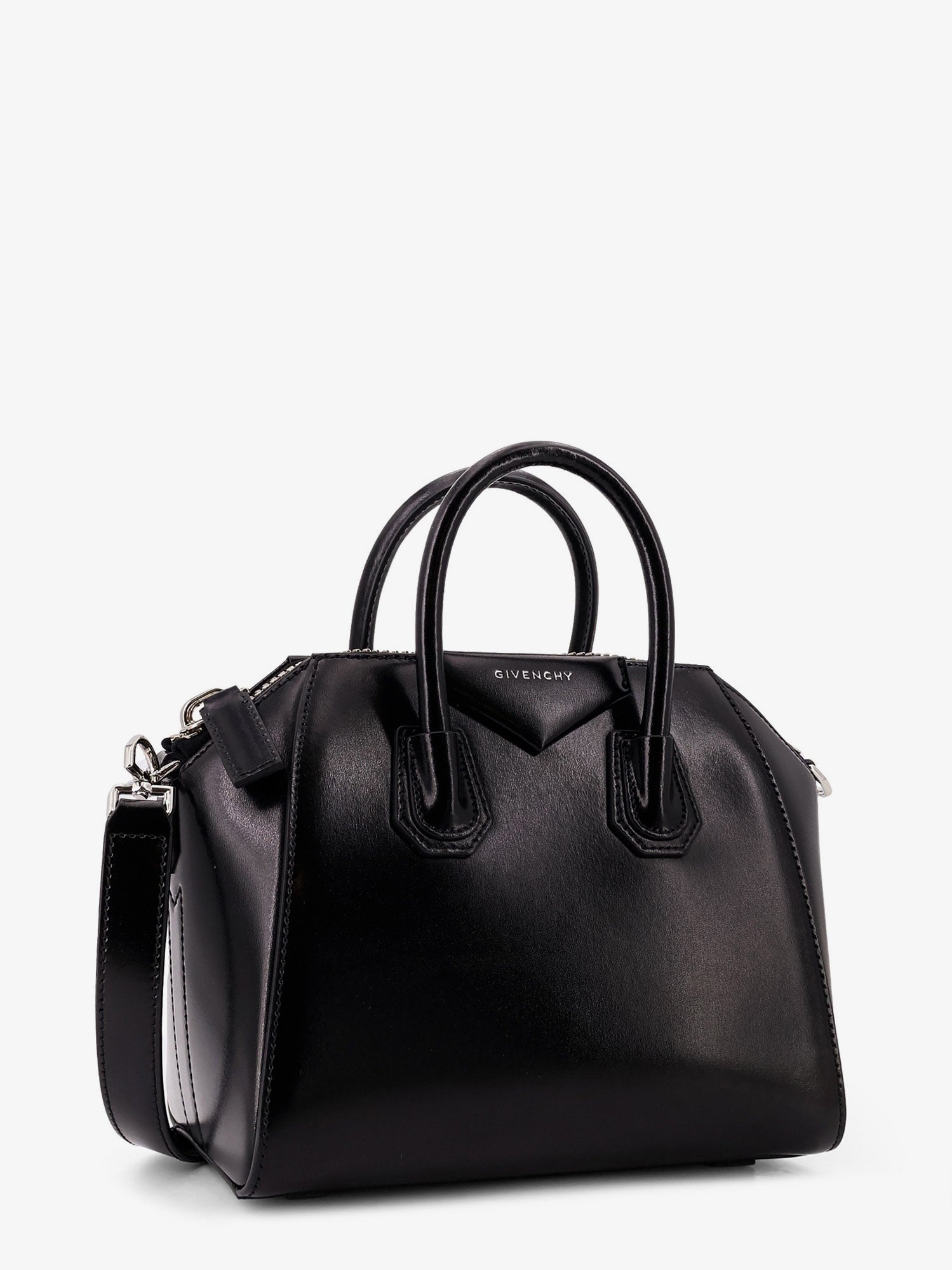 Givenchy Women Antigona Mini Leather Crossbody Bag GIVENCHY