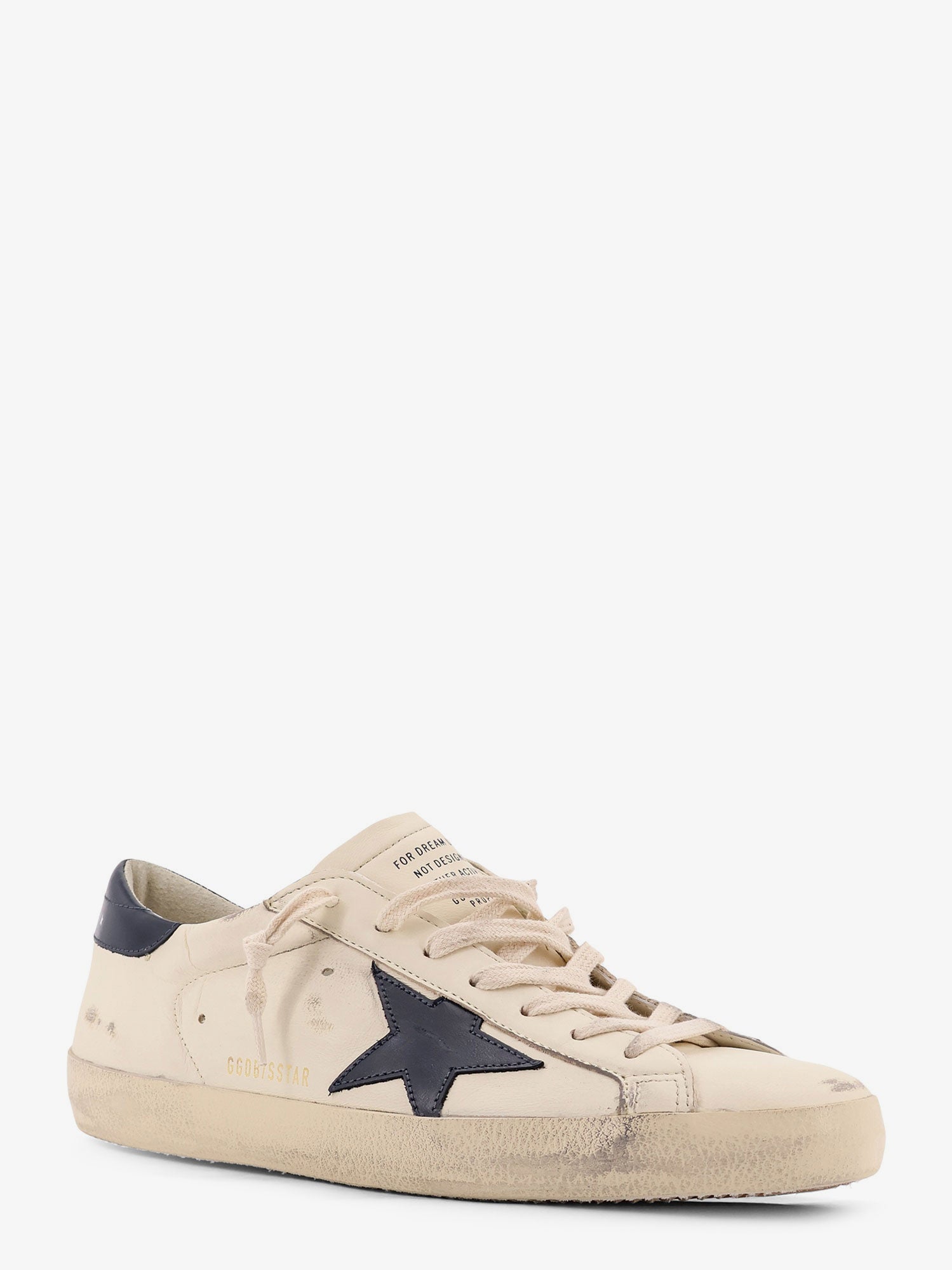 Golden Goose Deluxe Brand Men Super Star Leather Sneakers GOLDEN GOOSE