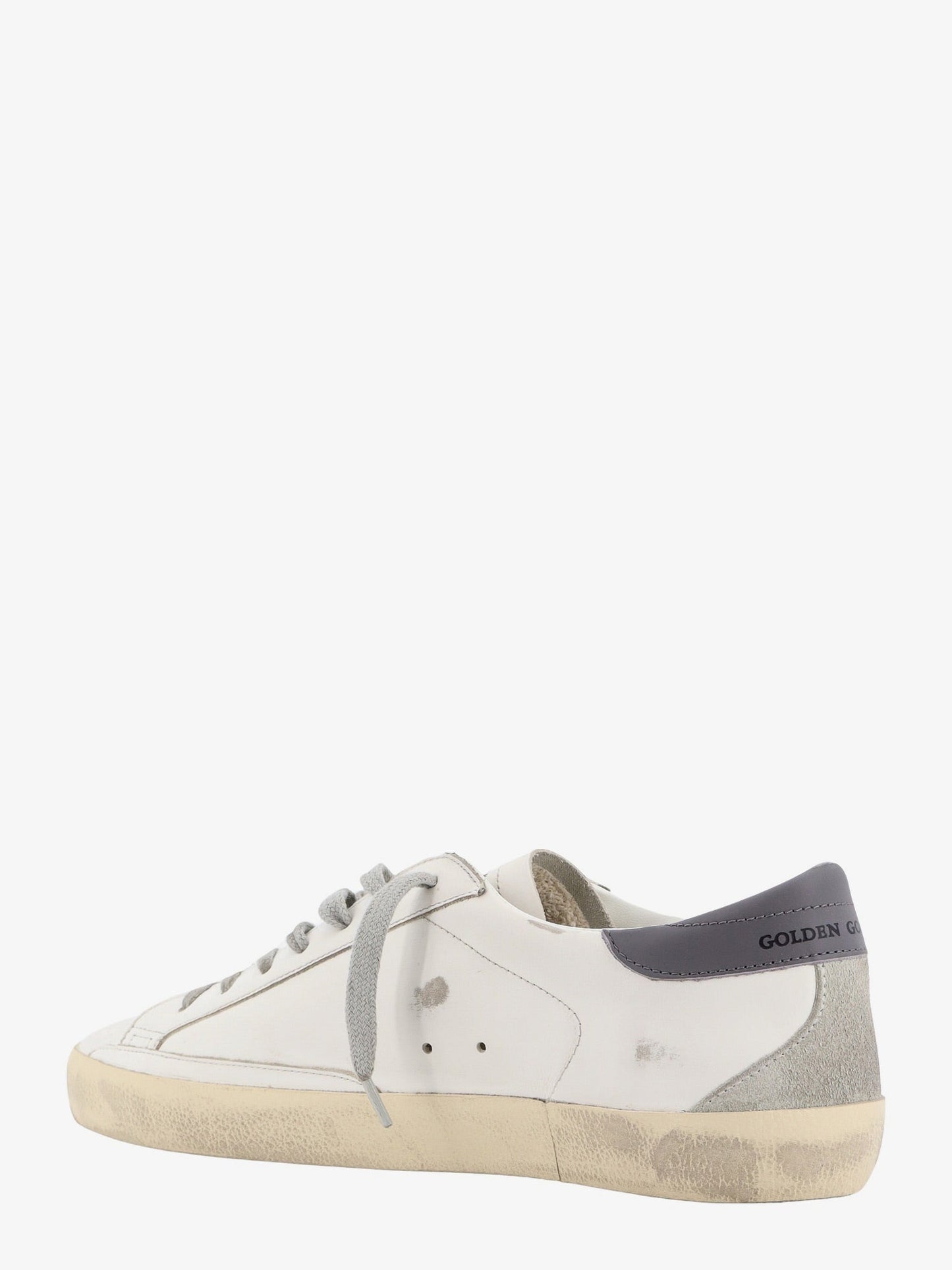 Golden Goose Deluxe Brand Men Super Star Classic With Spur Leather Sneakers GOLDEN GOOSE
