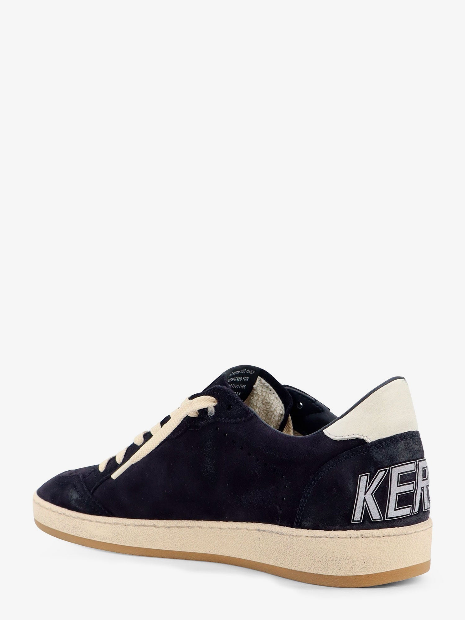 Golden Goose Deluxe Brand Men Ballstar Suede Sneakers With Iconic Side Logo GOLDEN GOOSE