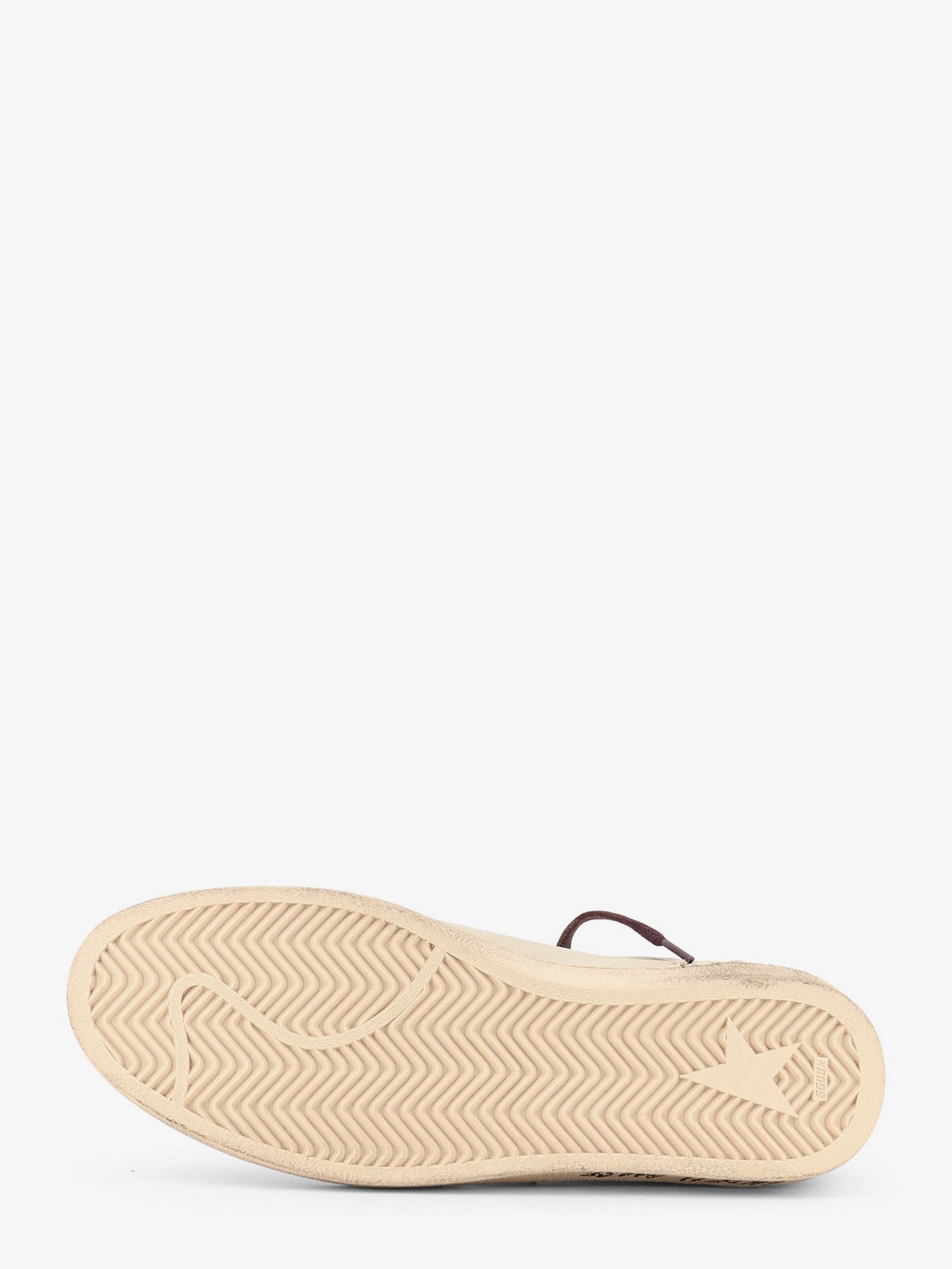 Golden Goose Deluxe Brand Men Ballstar Leather Sneakers With Iconic Side Logo GOLDEN GOOSE