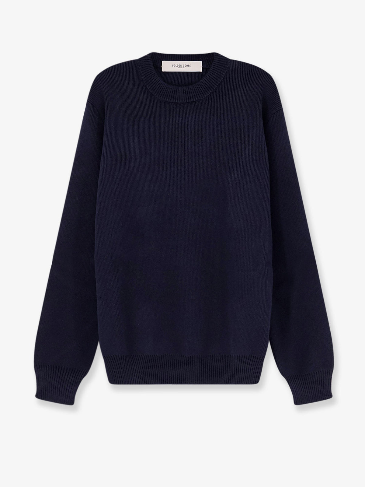 Golden Goose Deluxe Brand Men Davis Ribbed Cotton Sweater GOLDEN GOOSE