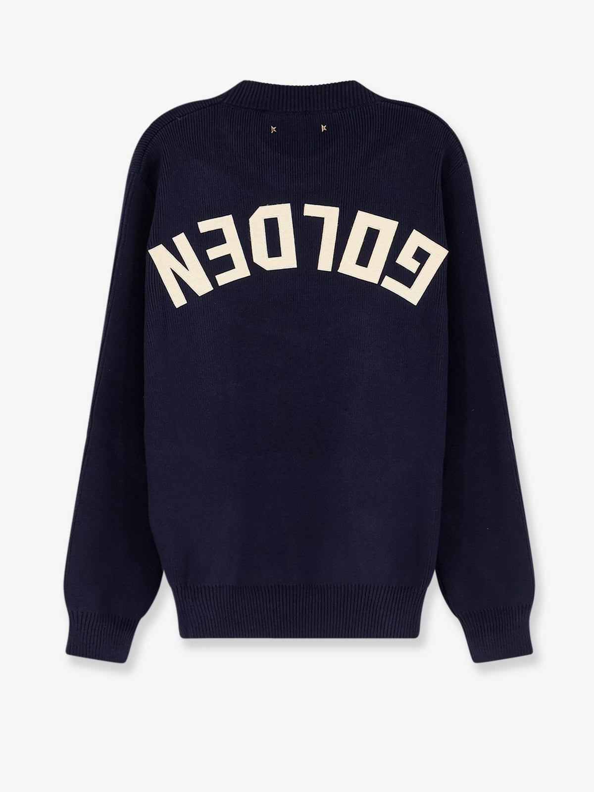 Golden Goose Deluxe Brand Men Davis Ribbed Cotton Sweater GOLDEN GOOSE