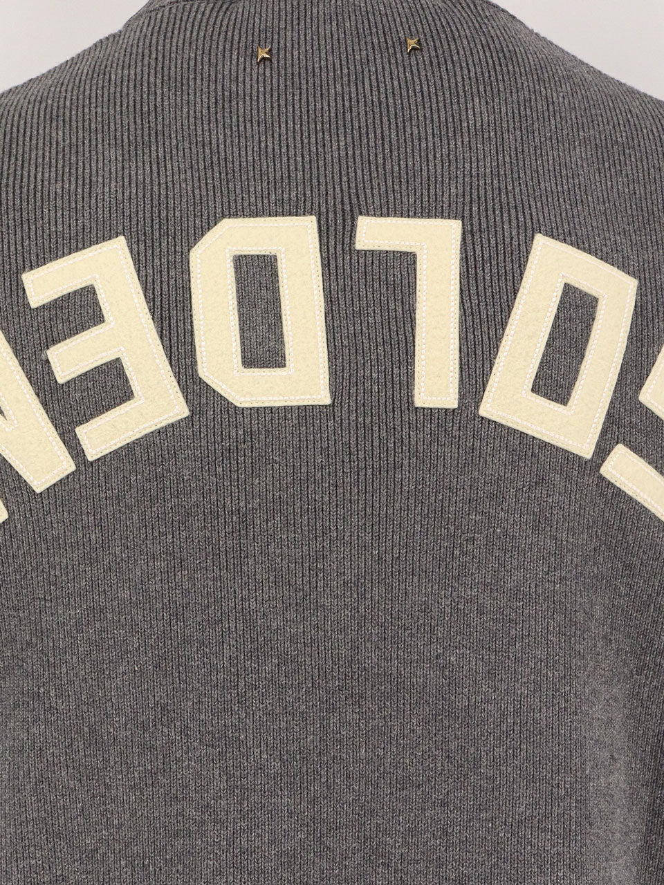 Golden Goose Deluxe Brand Men Davis Ribbed Cotton Sweater GOLDEN GOOSE