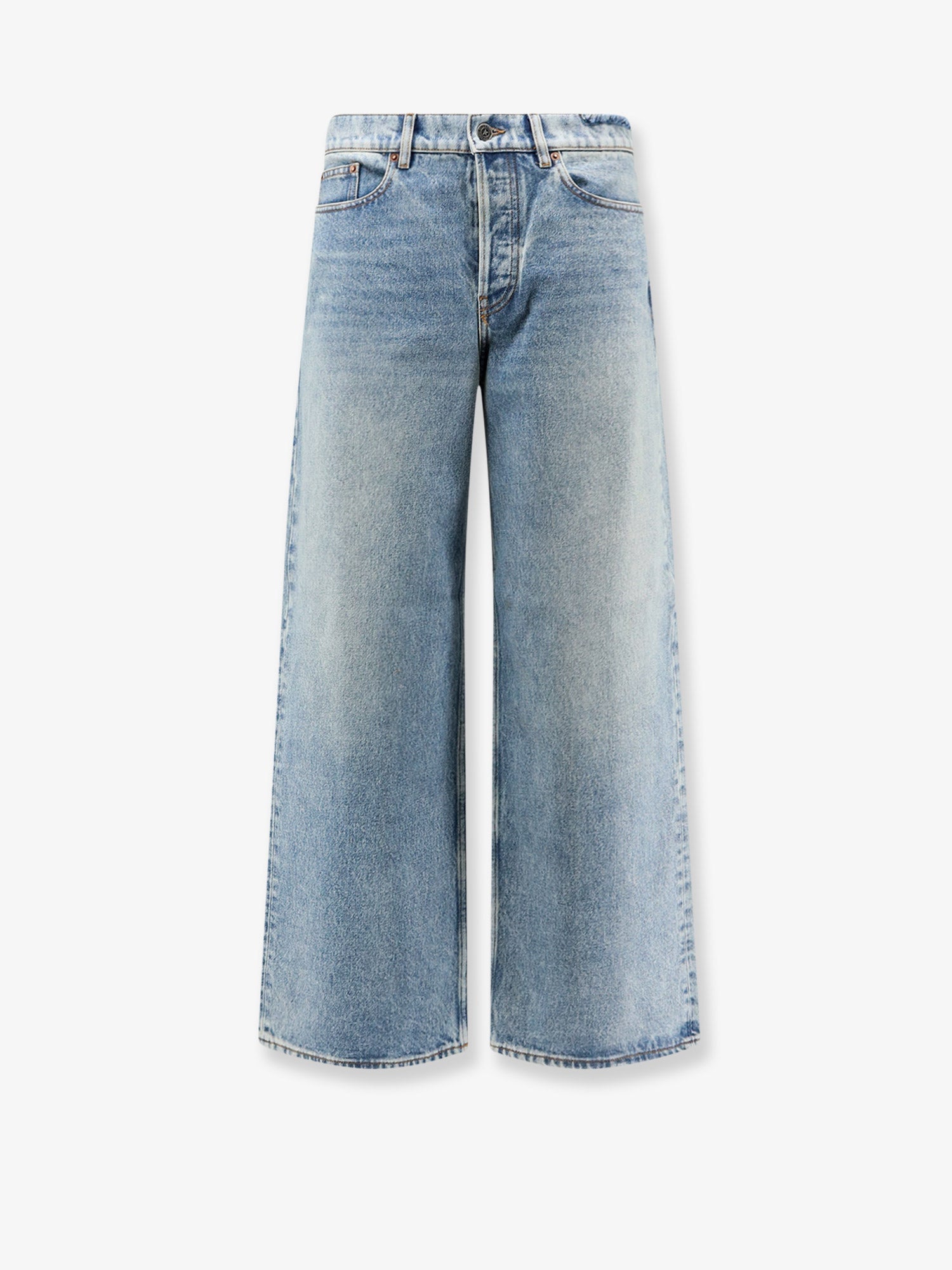 Golden Goose Deluxe Brand Men Blue Denim Jeans GOLDEN GOOSE