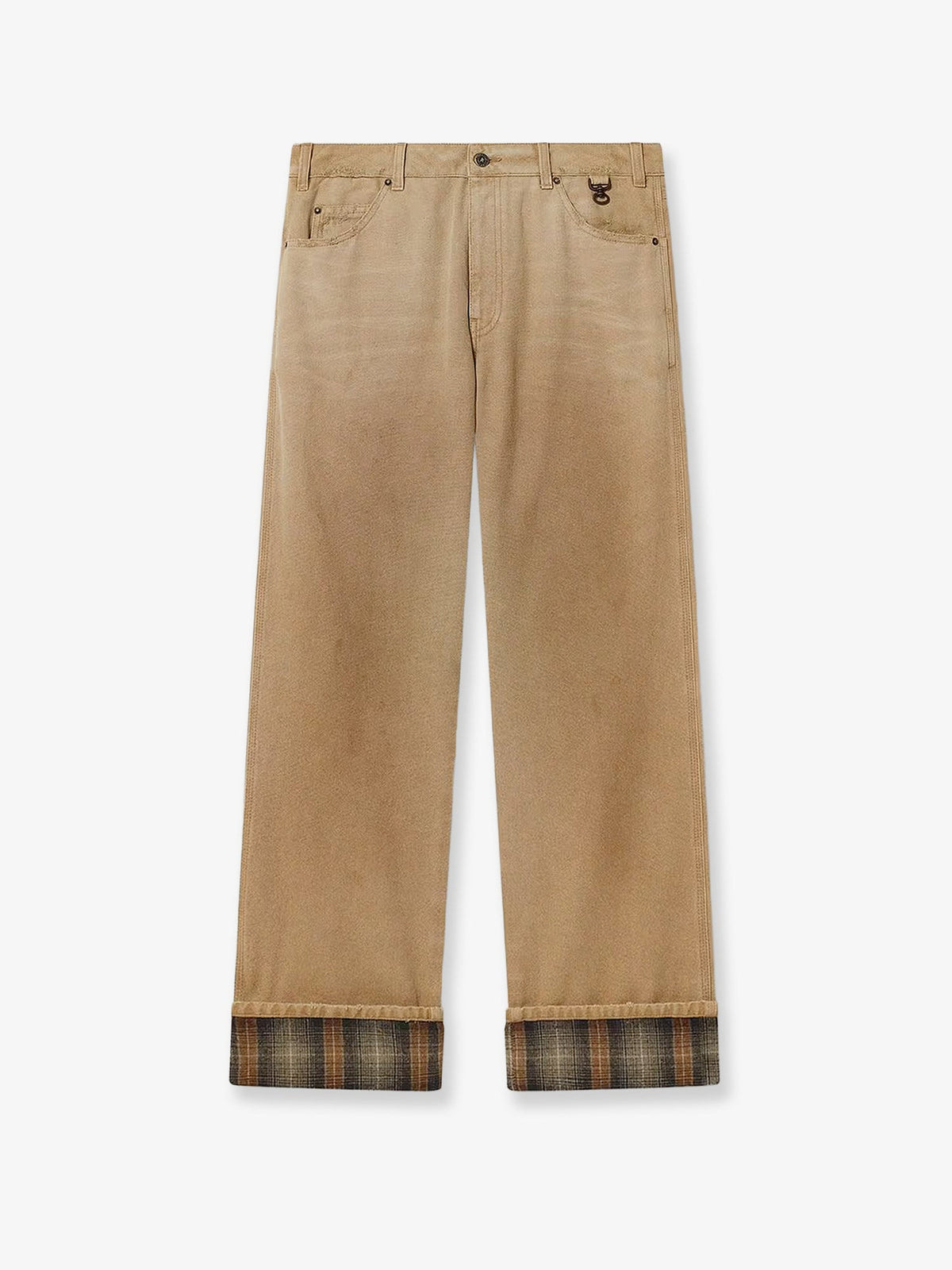 Golden Goose Deluxe Brand Men Russel Panama Vintage Cotton Trousers GOLDEN GOOSE