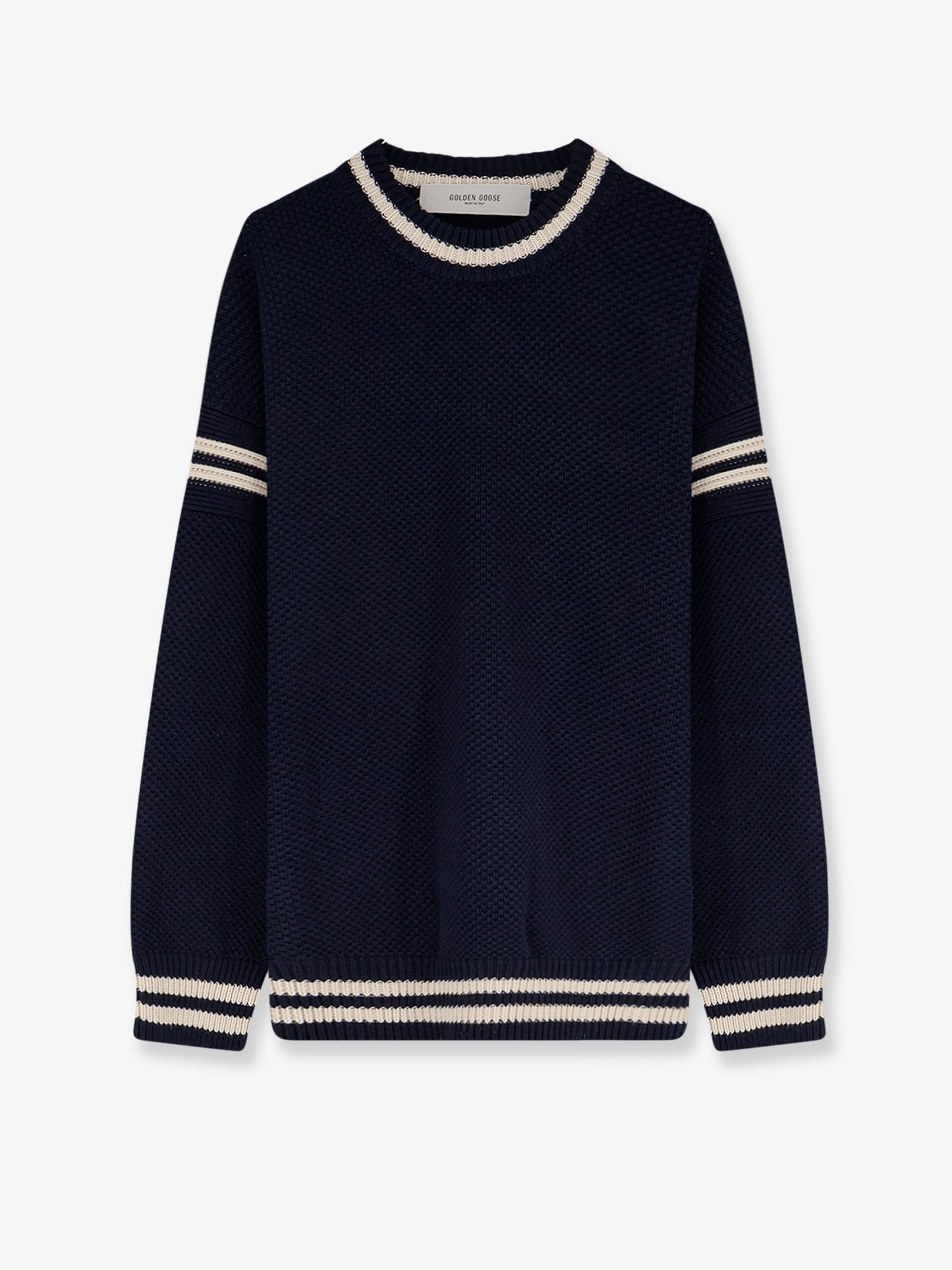 Golden Goose Deluxe Brand Men Journey Cotton Knit Sweater GOLDEN GOOSE