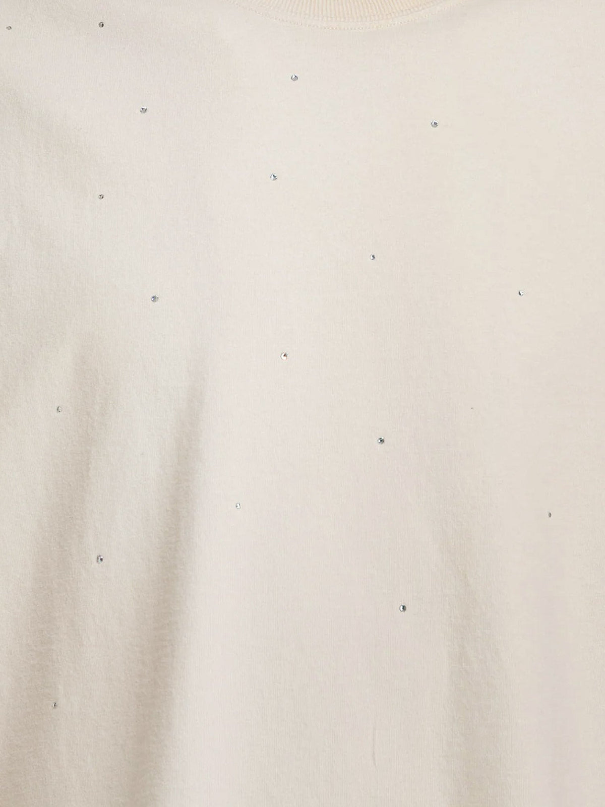 Golden Goose Deluxe Brand Men Cotton Star T-Shirt With All-Over Rhinestones GOLDEN GOOSE