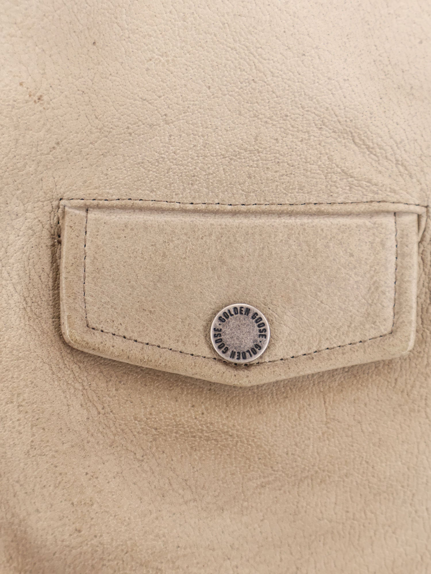 Golden Goose Deluxe Brand Men Phoebe Over Leather Jacket GOLDEN GOOSE