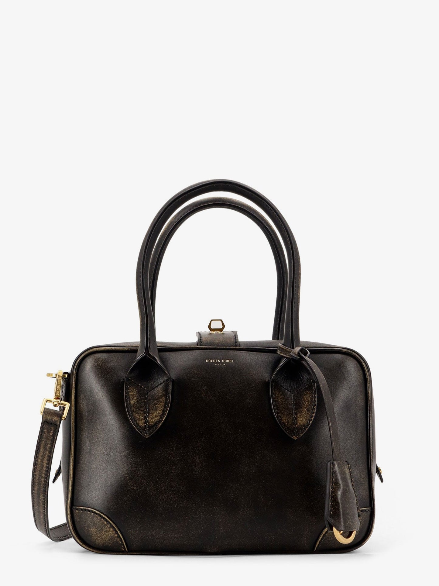 Golden Goose Deluxe Brand Women Vita Vintage Leather Crossbody Bag GOLDEN GOOSE