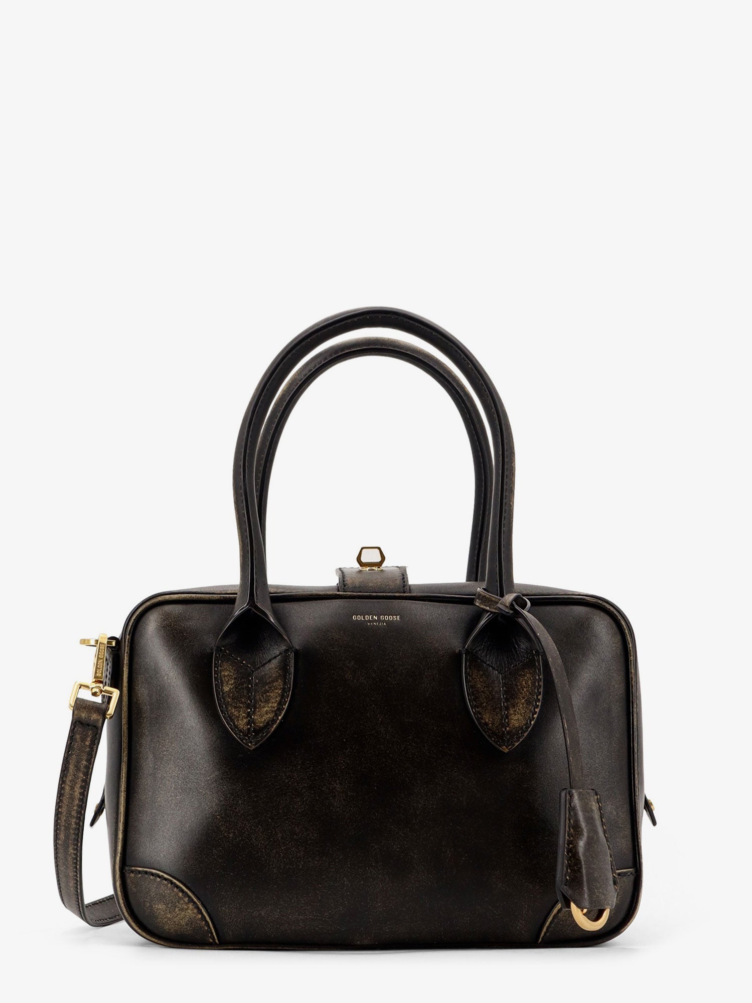 Golden Goose Deluxe Brand Women Vita Vintage Leather Crossbody Bag GOLDEN GOOSE
