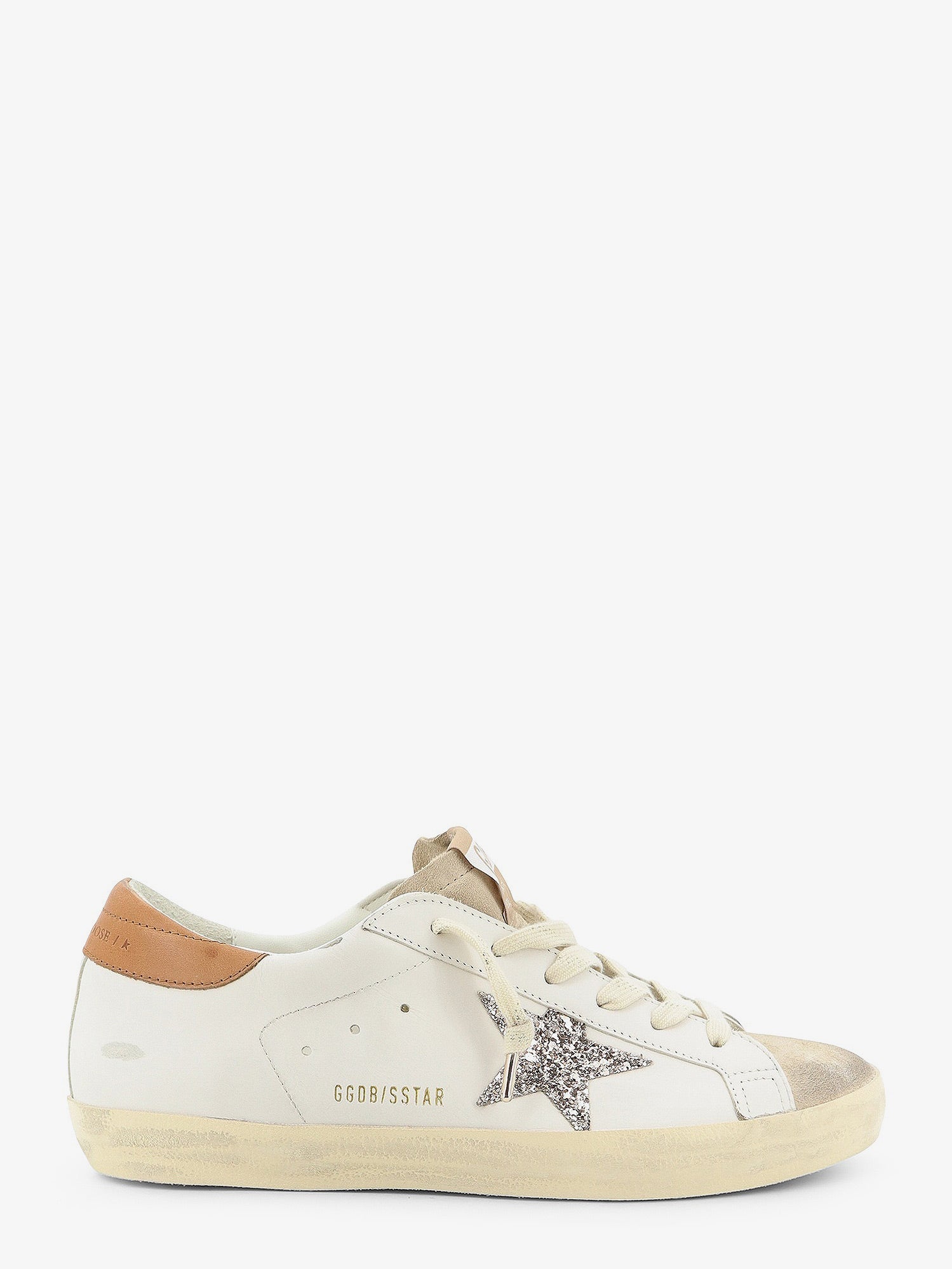 Golden Goose Deluxe Brand Women Super-Star Leather Sneakers With Iconic Side Logo GOLDEN GOOSE