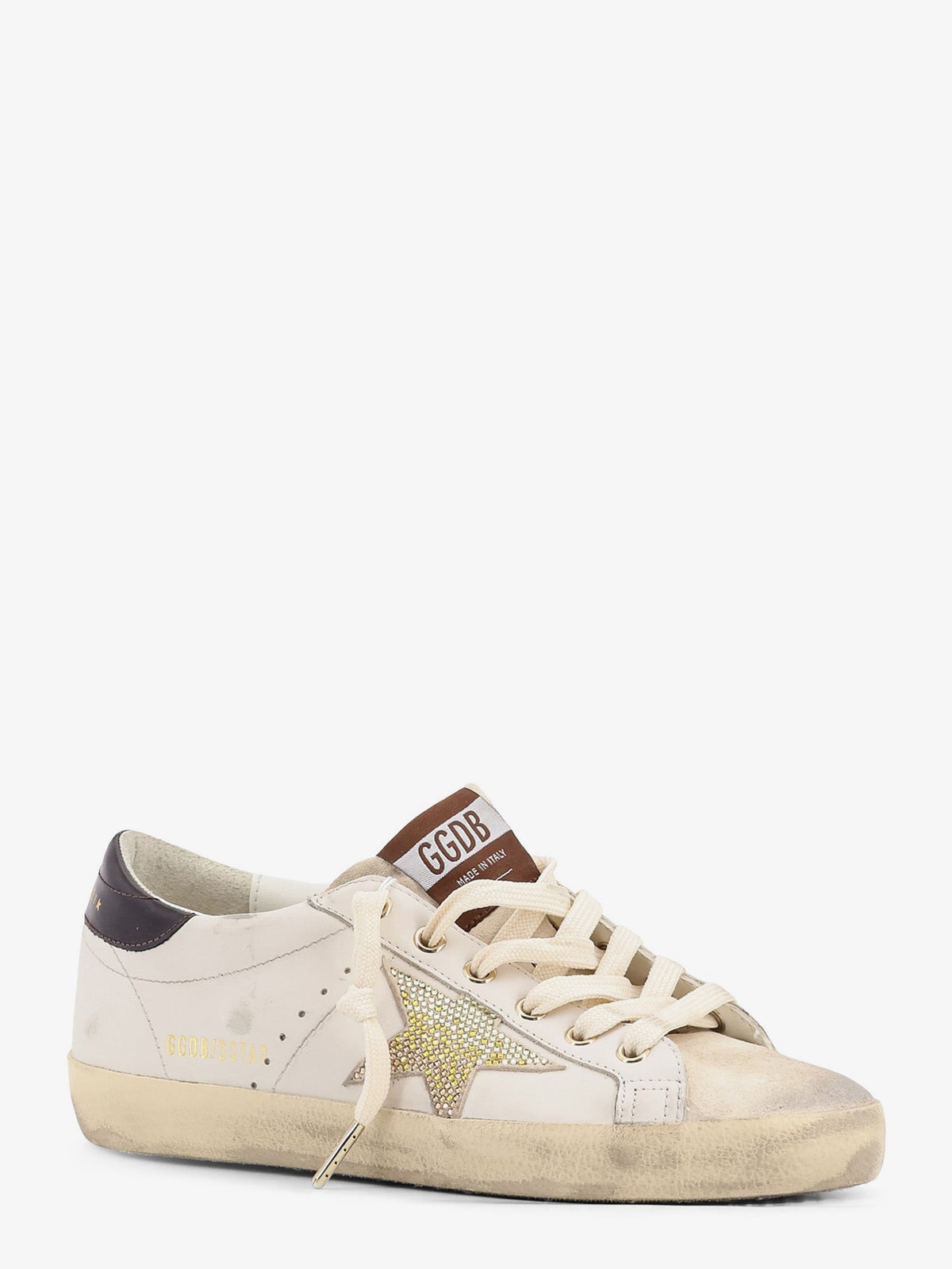 Golden Goose Deluxe Brand Women Super-Star Leather Sneakers With Iconic Side Logo GOLDEN GOOSE
