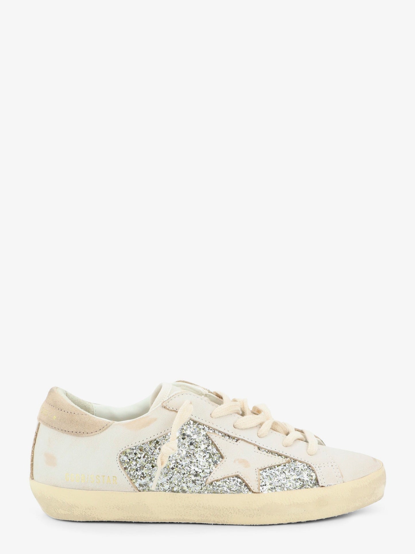 Golden Goose Deluxe Brand Women Superstar Leather Sneakers With All-Over Glitter Pattern GOLDEN GOOSE