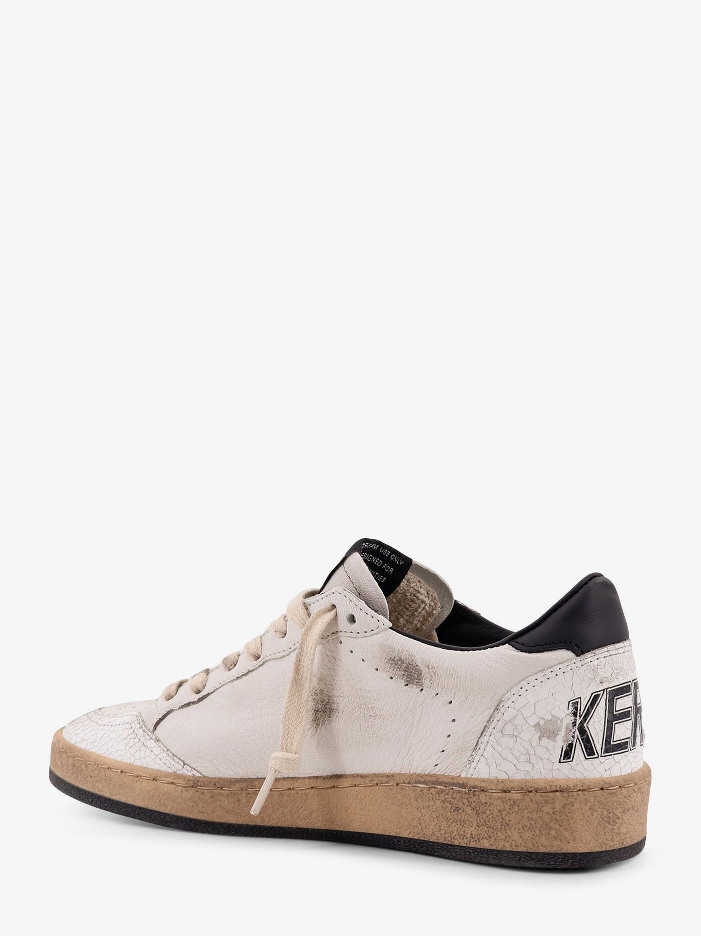 Golden Goose Deluxe Brand Women Ballstar Leather Sneakers With Iconic Side Logo GOLDEN GOOSE