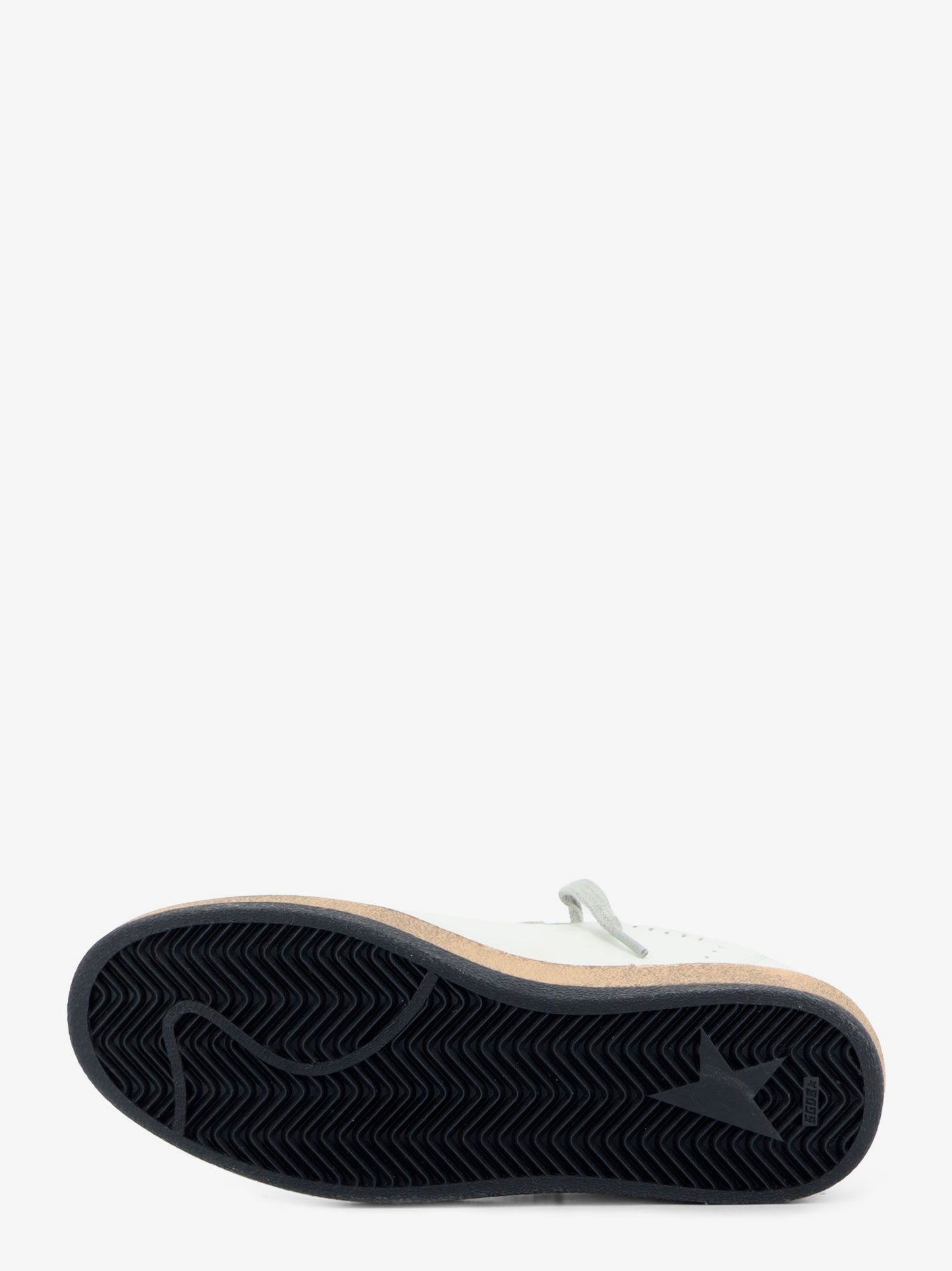 Golden Goose Deluxe Brand Women Ballstar Leather Sneakers With Iconic Glitter Logo On The Side GOLDEN GOOSE
