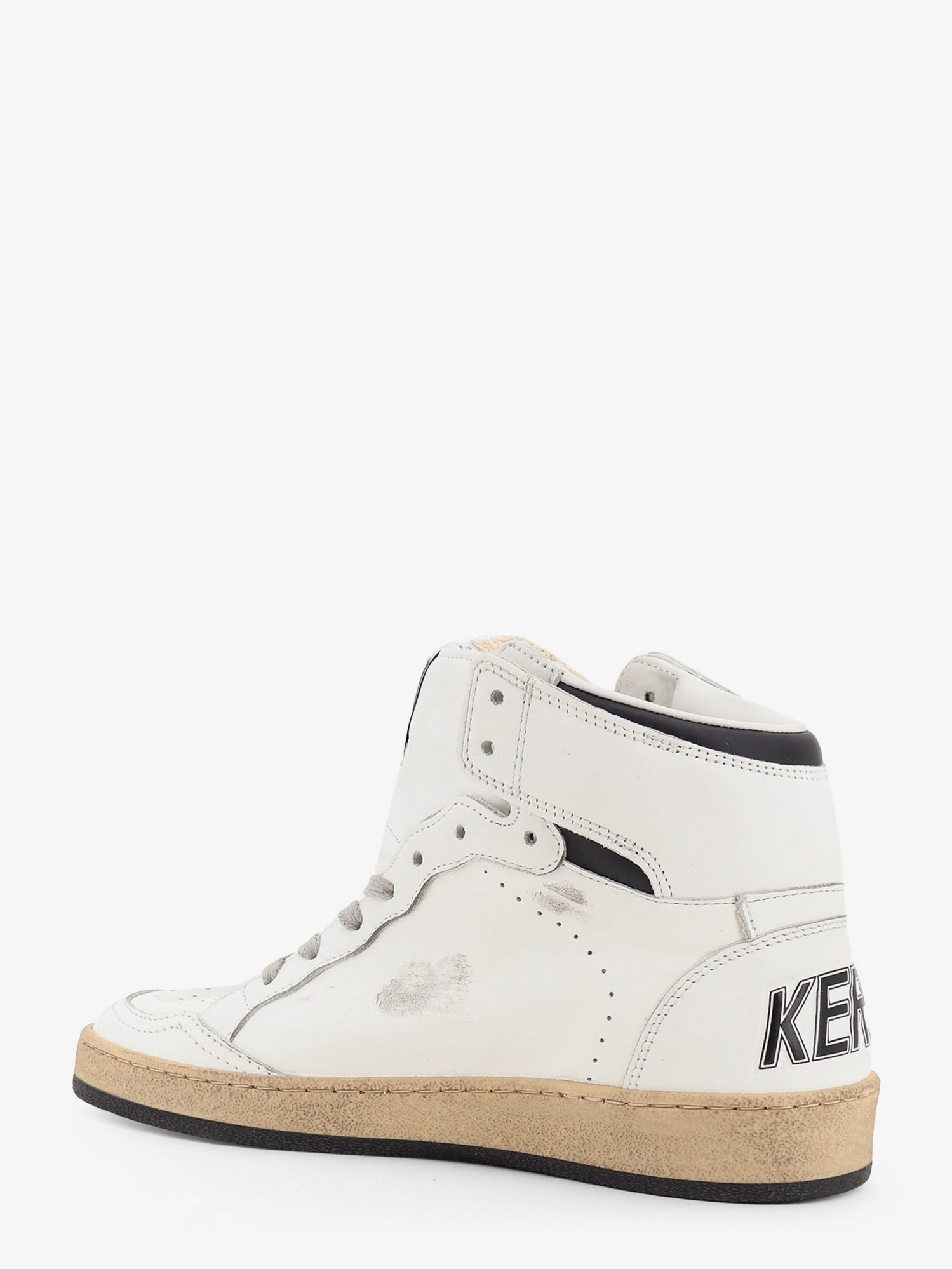 Golden Goose Deluxe Brand Women Sky Star Leather Sneakers With Iconic Side Logo GOLDEN GOOSE