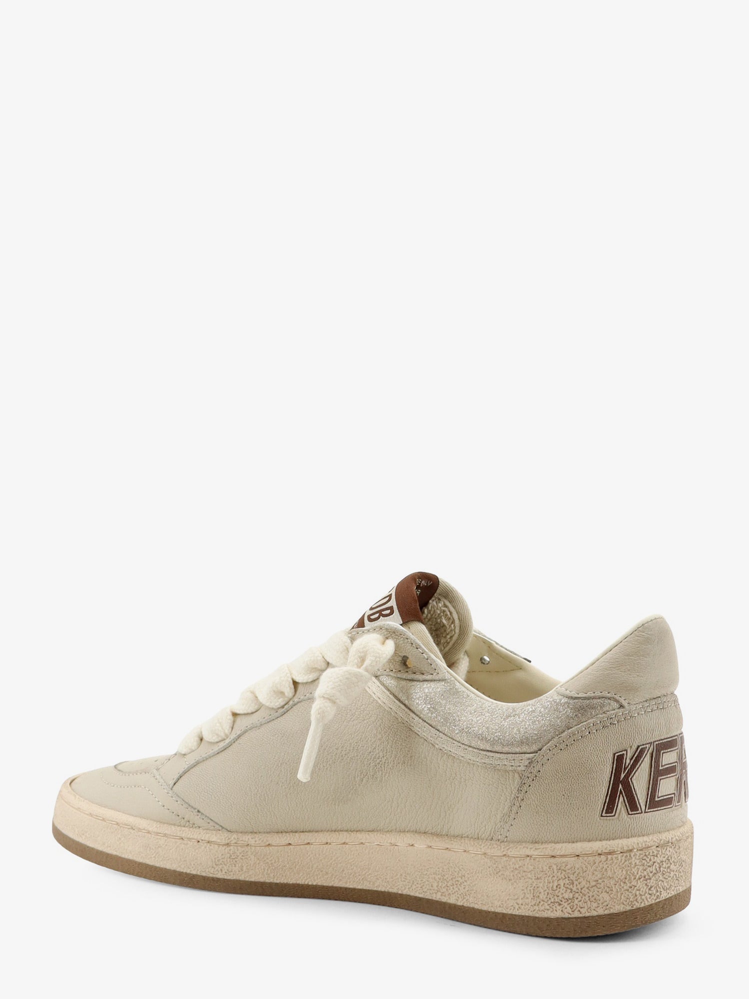 Golden Goose Deluxe Brand Women Ballstar Leather Sneakers With Iconic Side Logo GOLDEN GOOSE