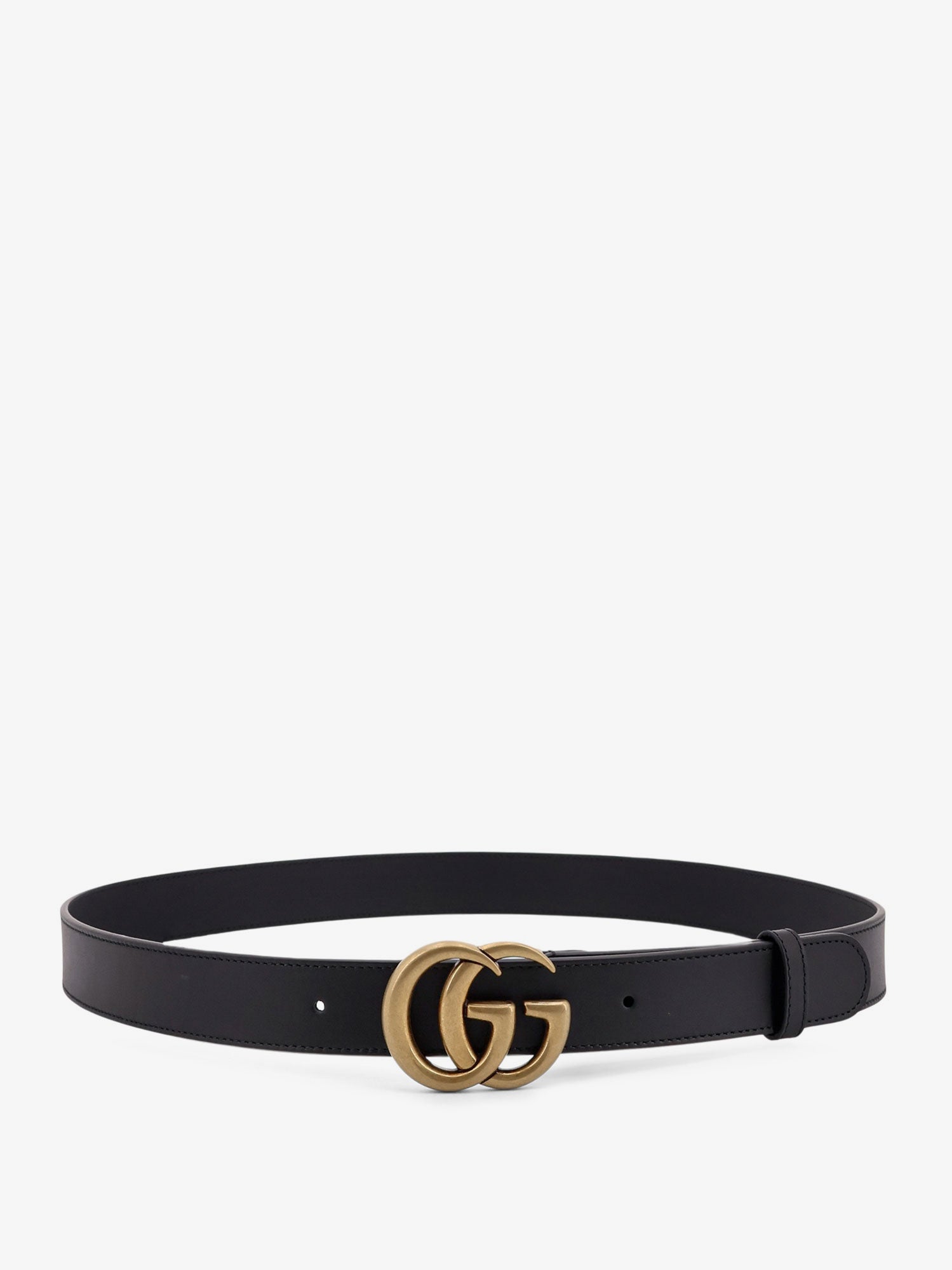 Gucci Men Gg Marmont Leather Belt GUCCI