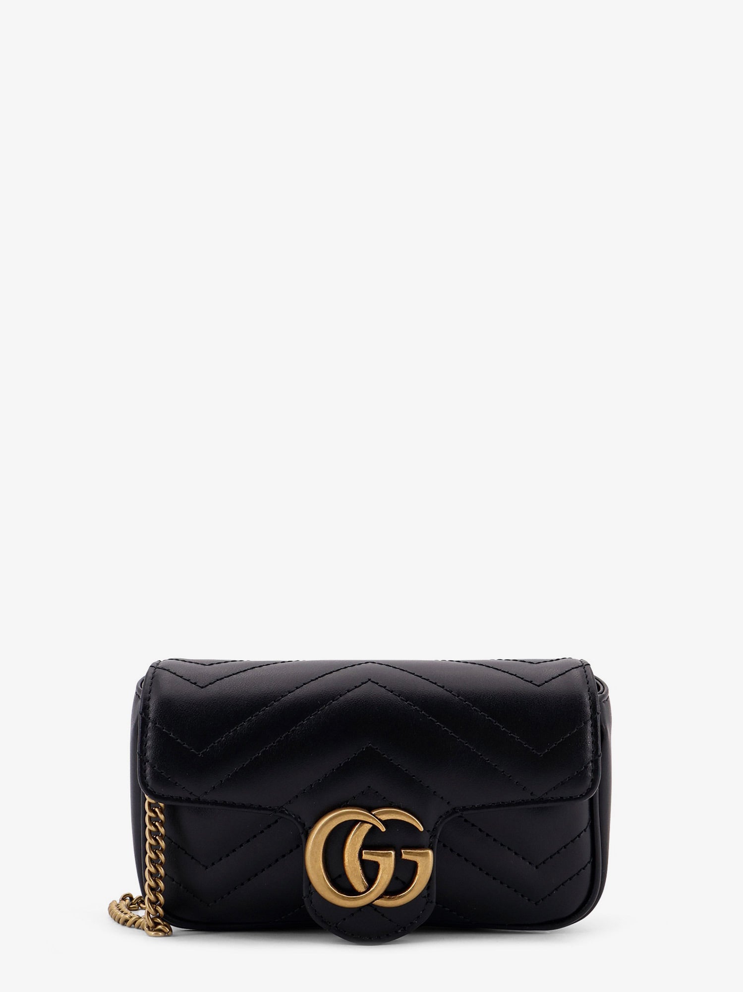 Gucci Women Gg Marmont Mini Leather Crossbody Bag GUCCI