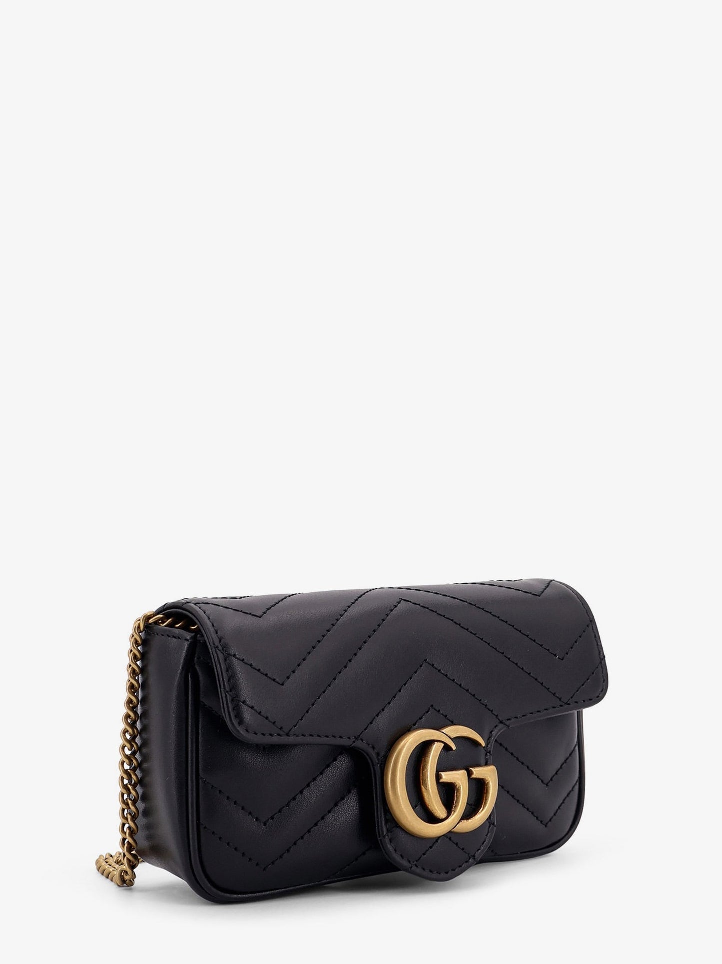 Gucci Women Gg Marmont Mini Leather Crossbody Bag GUCCI