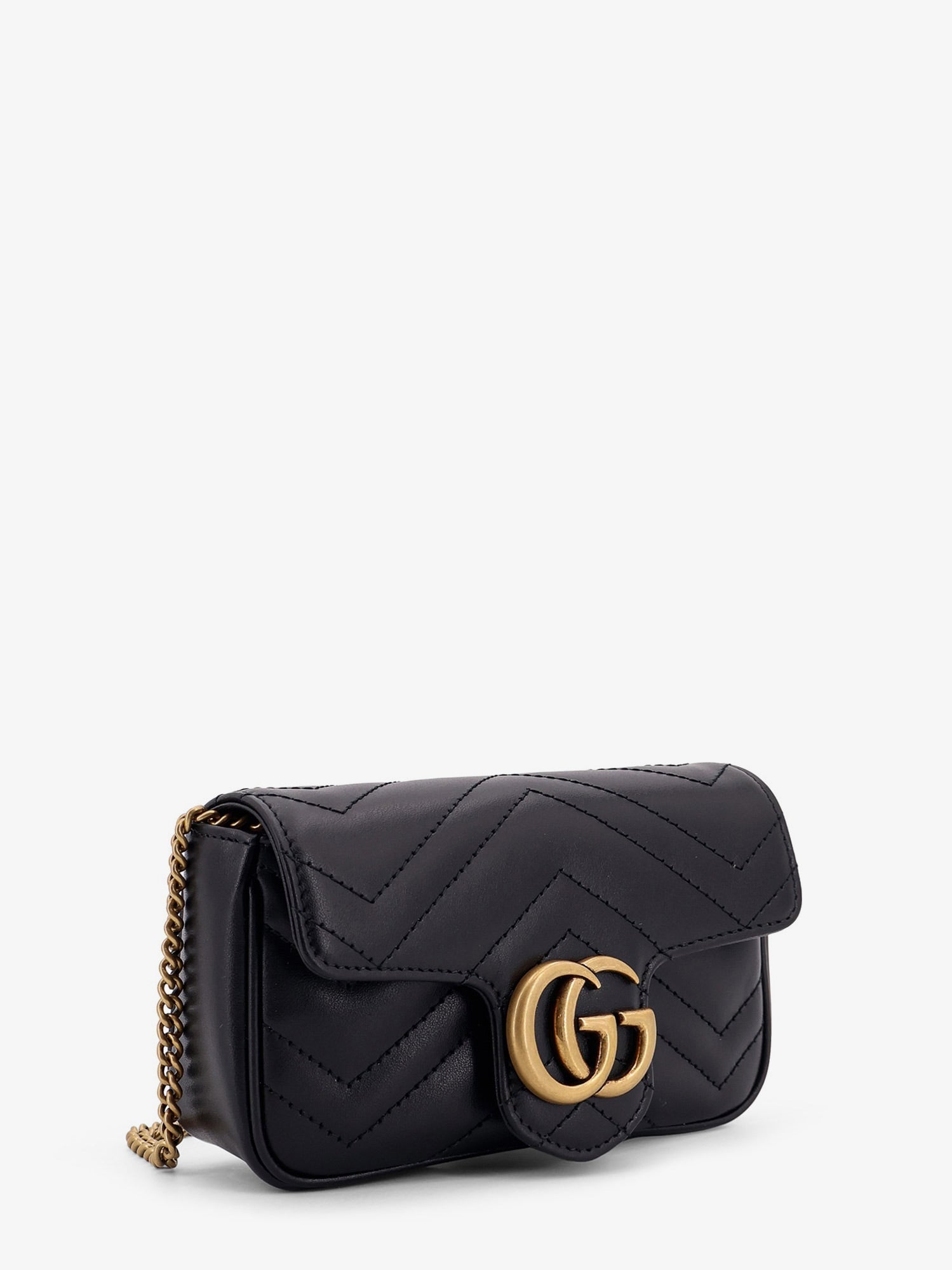 Gucci Women Gg Marmont Mini Leather Crossbody Bag GUCCI