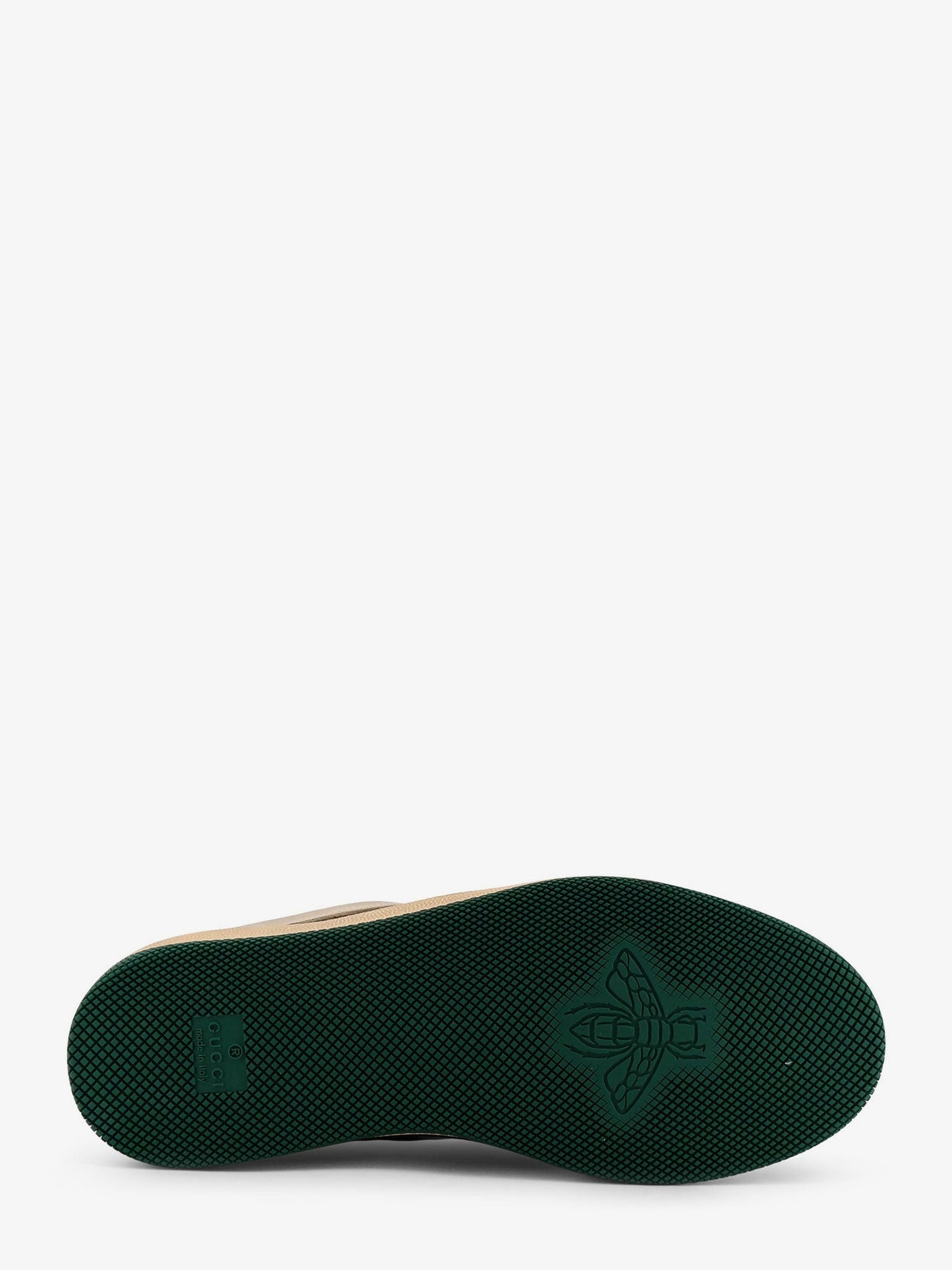 Gucci Women Screener Leather And Gg Supreme Fabric Sneakers GUCCI