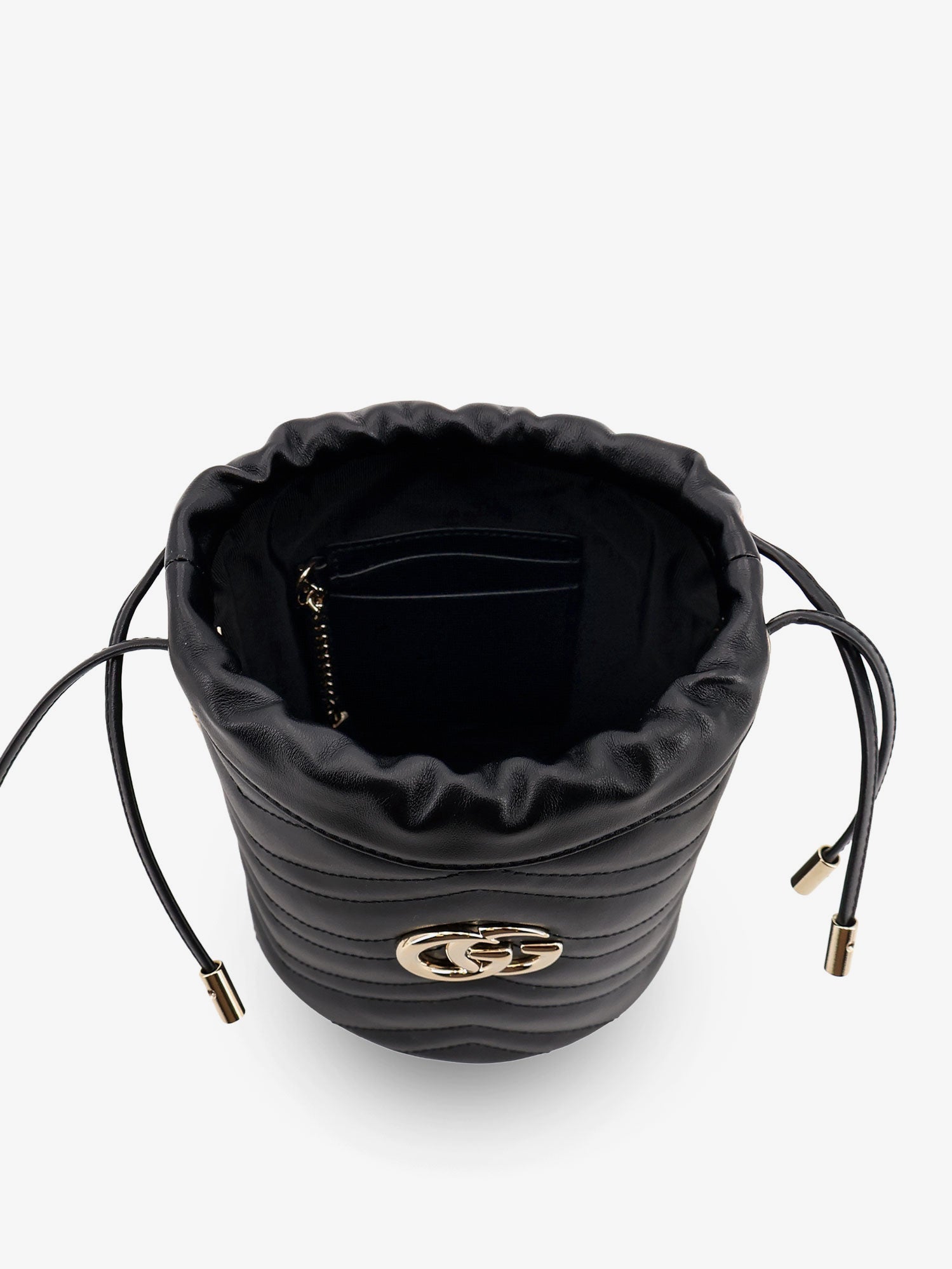 Gucci Women Gg Marmont Matelasse Leather Bucket Bag GUCCI