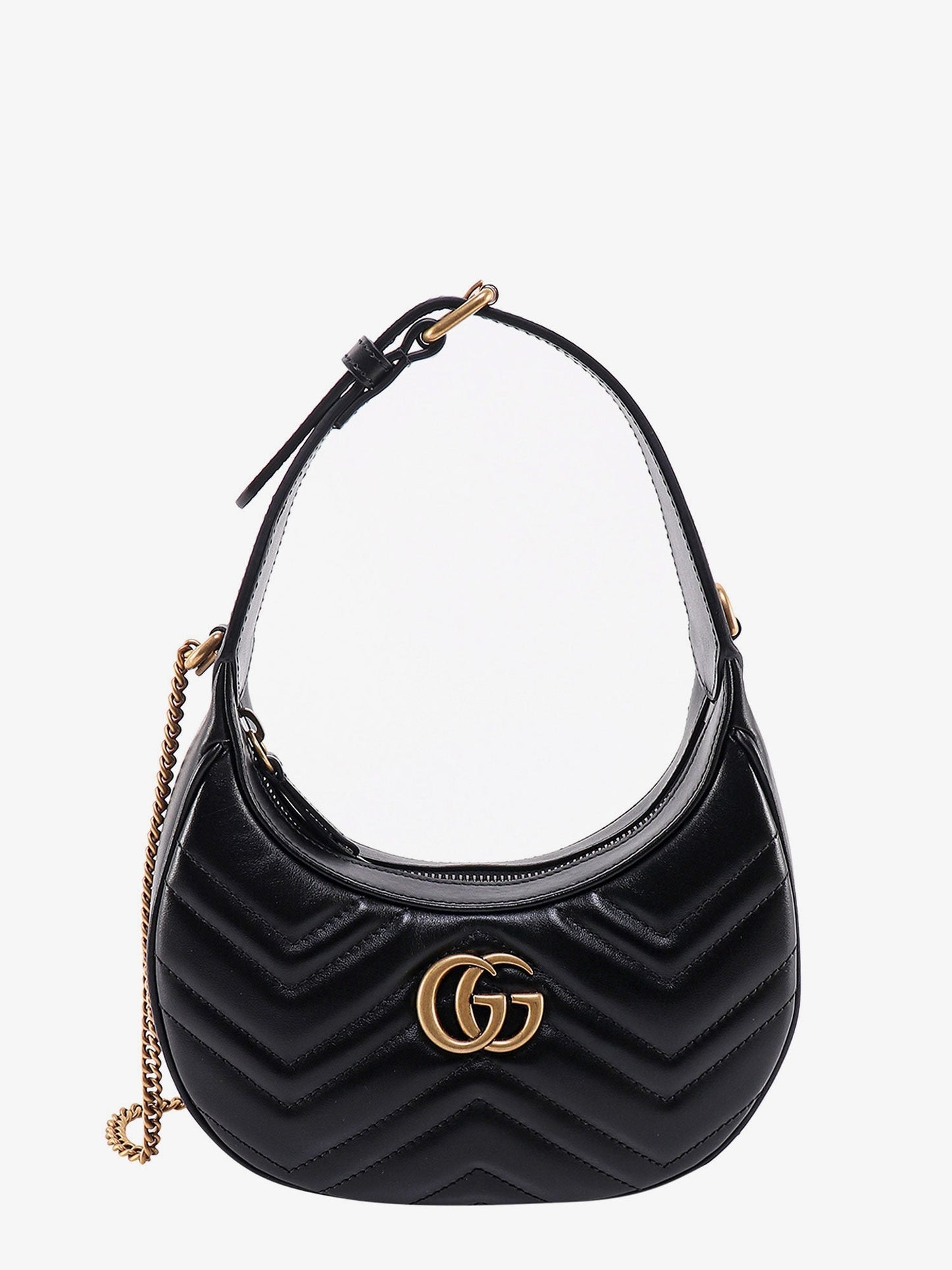 Gucci Women Gg Marmont Quilted Leather Shoulder Bag With Metal Gg Logo GUCCI