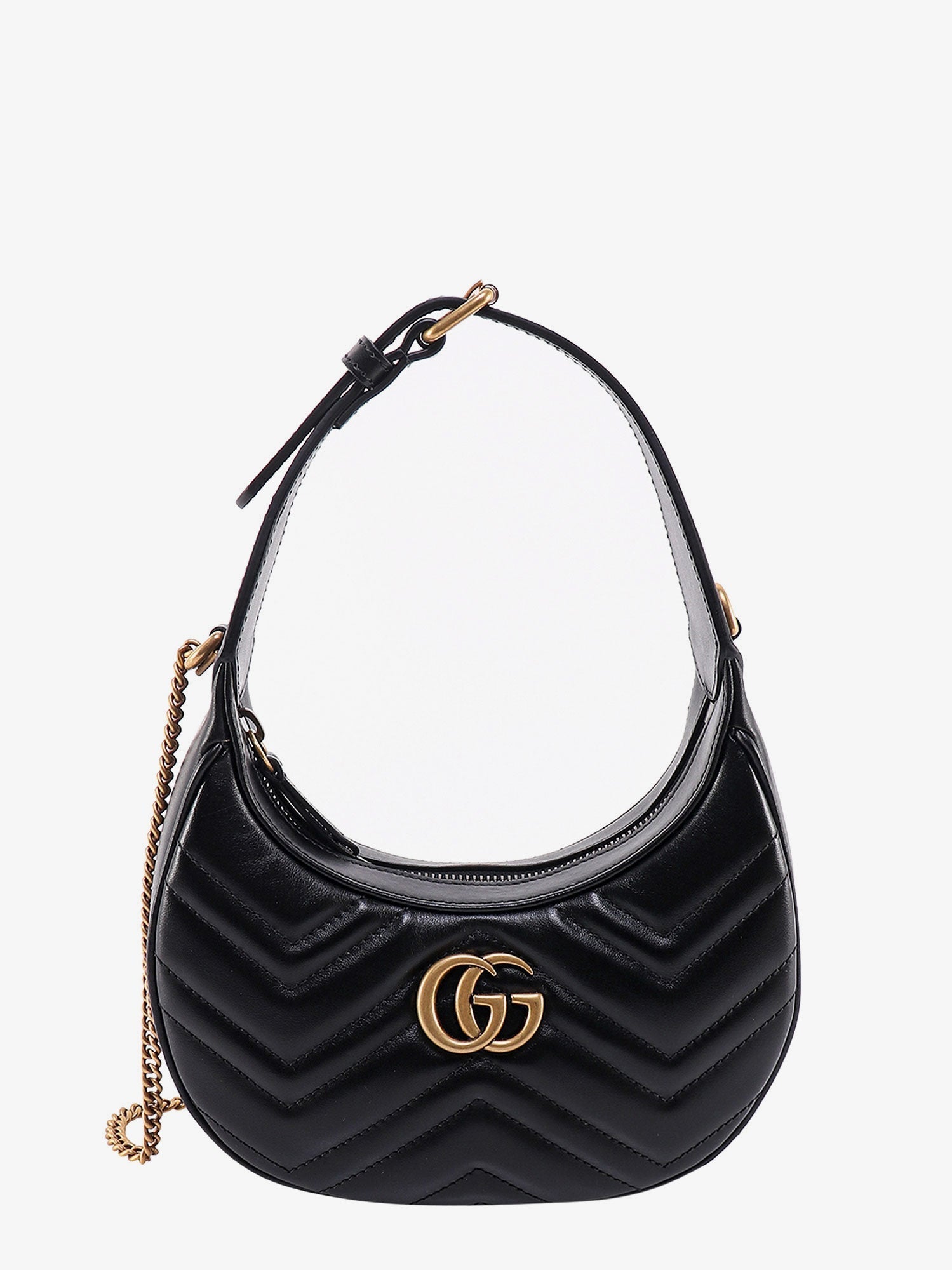 Gucci Women Gg Marmont Quilted Leather Shoulder Bag With Metal Gg Logo GUCCI