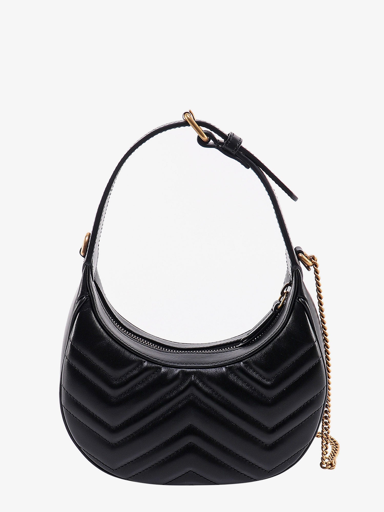 Gucci Women Gg Marmont Quilted Leather Shoulder Bag With Metal Gg Logo GUCCI
