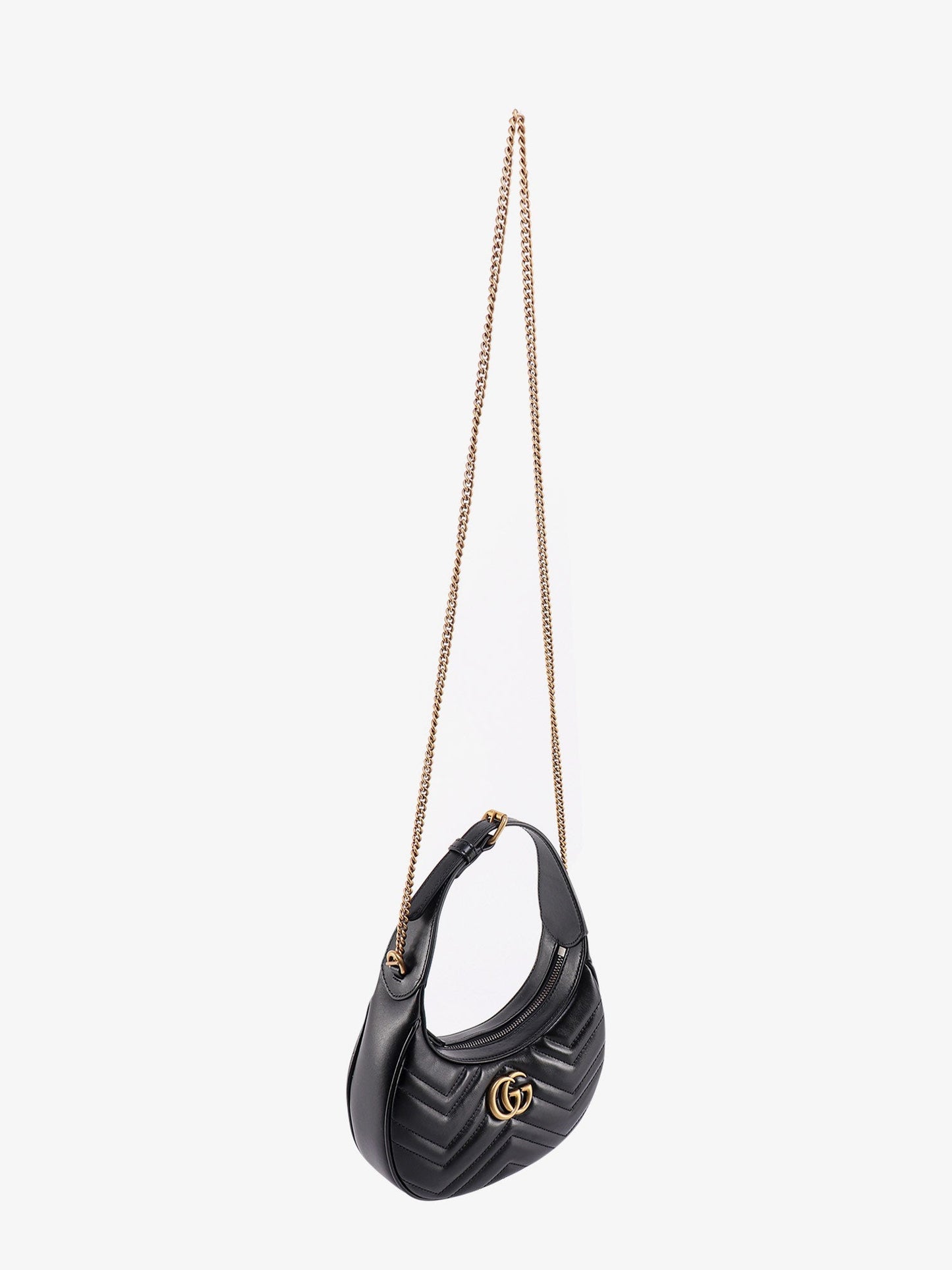 Gucci Women Gg Marmont Quilted Leather Shoulder Bag With Metal Gg Logo GUCCI