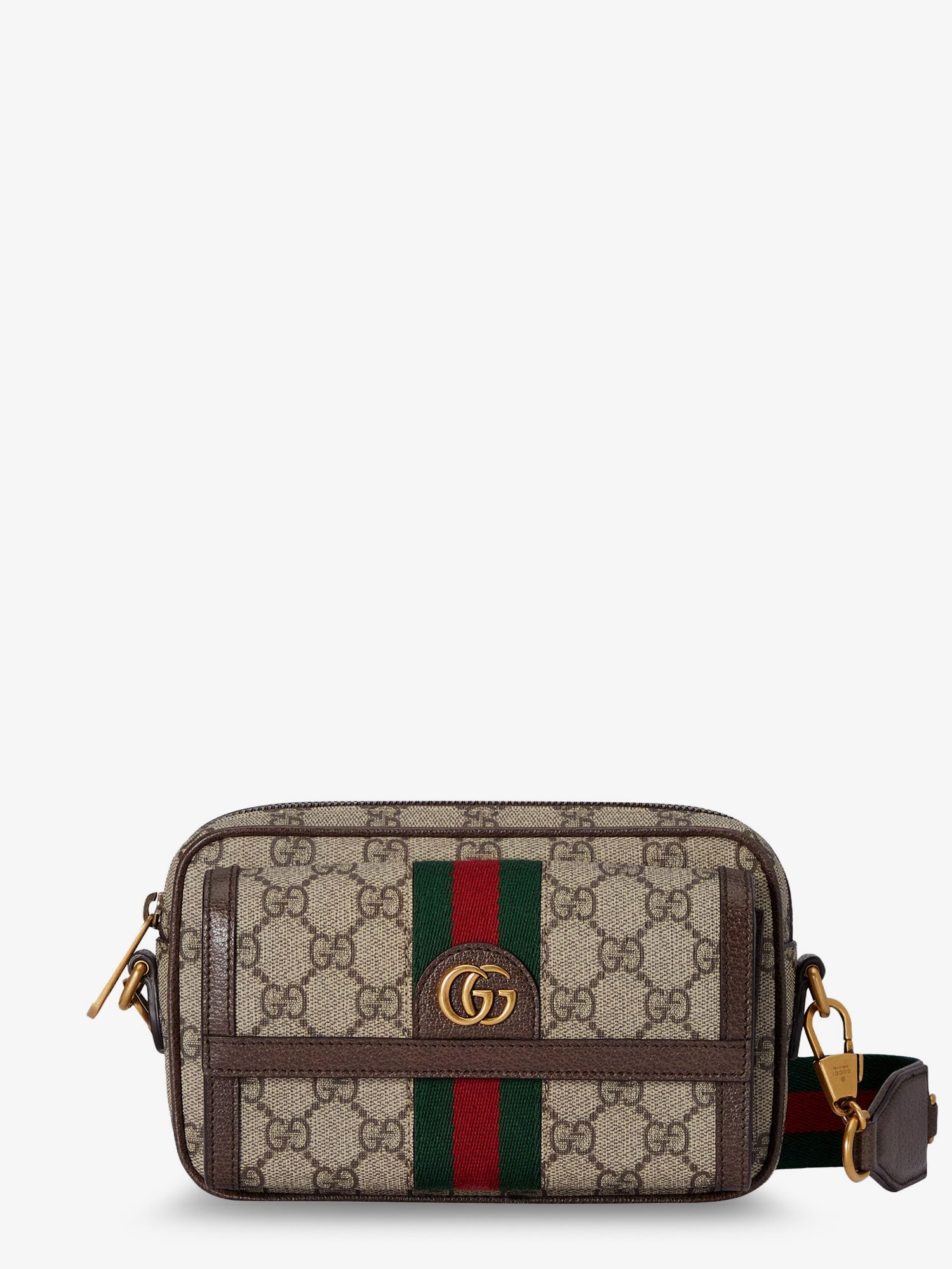 Gucci Men Ophidia Gg Fabric Crossbody Bag GUCCI