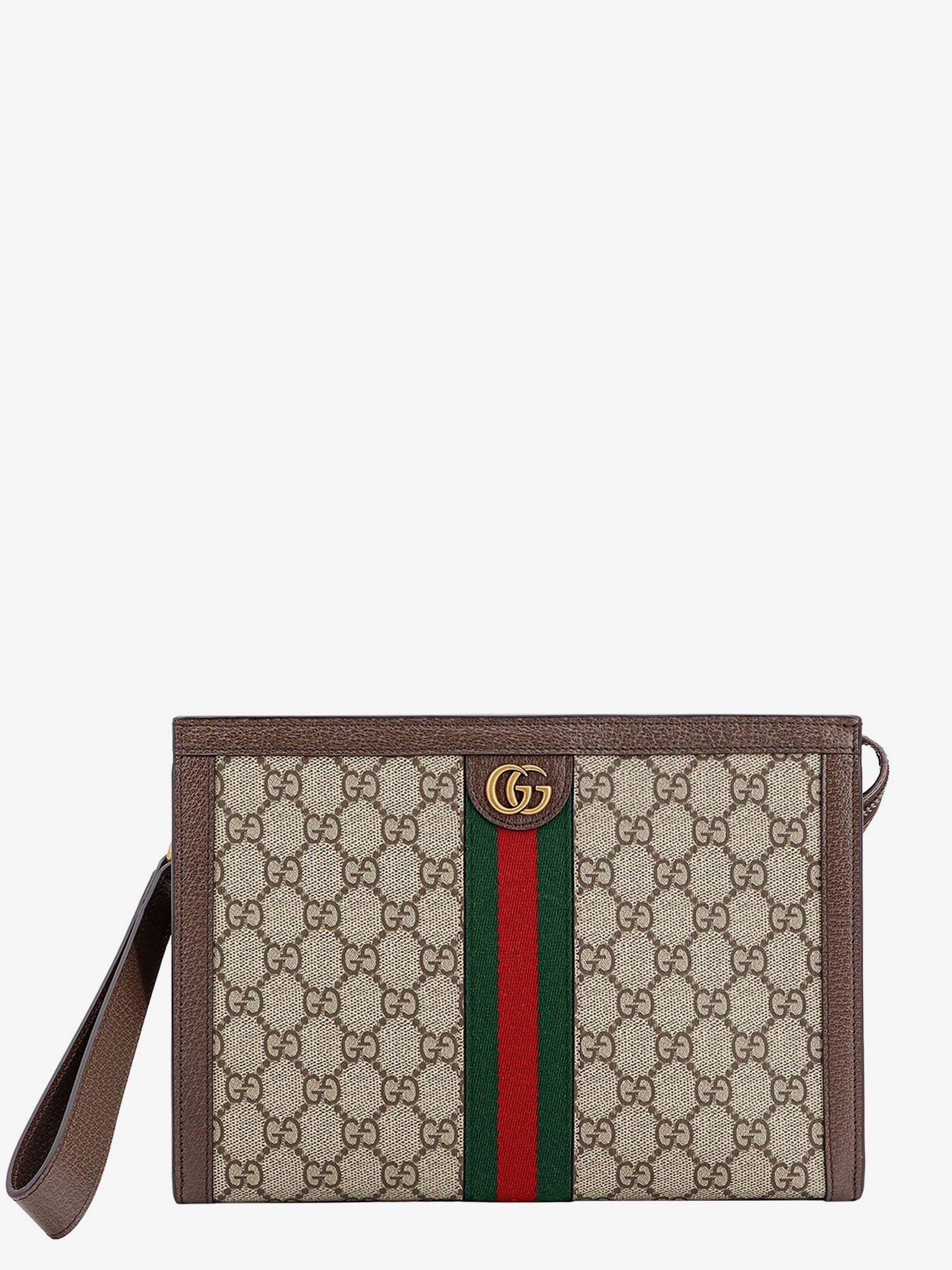 Gucci Men Ophidia Gg Fabric Clutch Bag GUCCI