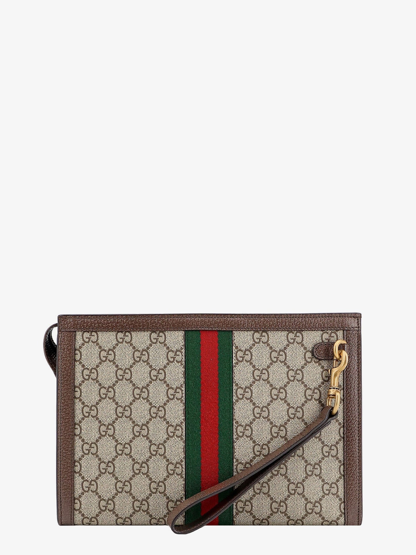 Gucci Men Ophidia Gg Fabric Clutch Bag GUCCI