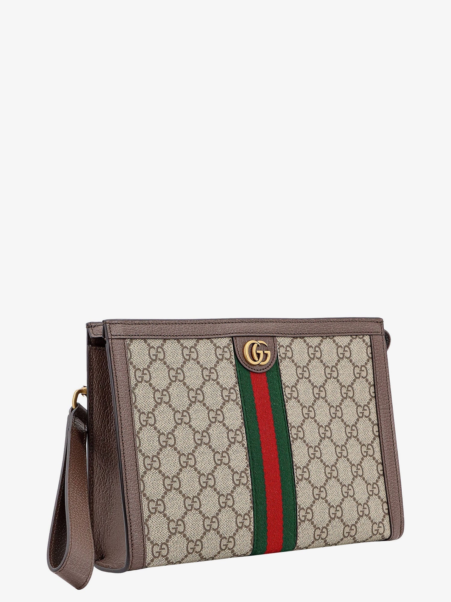 Gucci Men Ophidia Gg Fabric Clutch Bag GUCCI