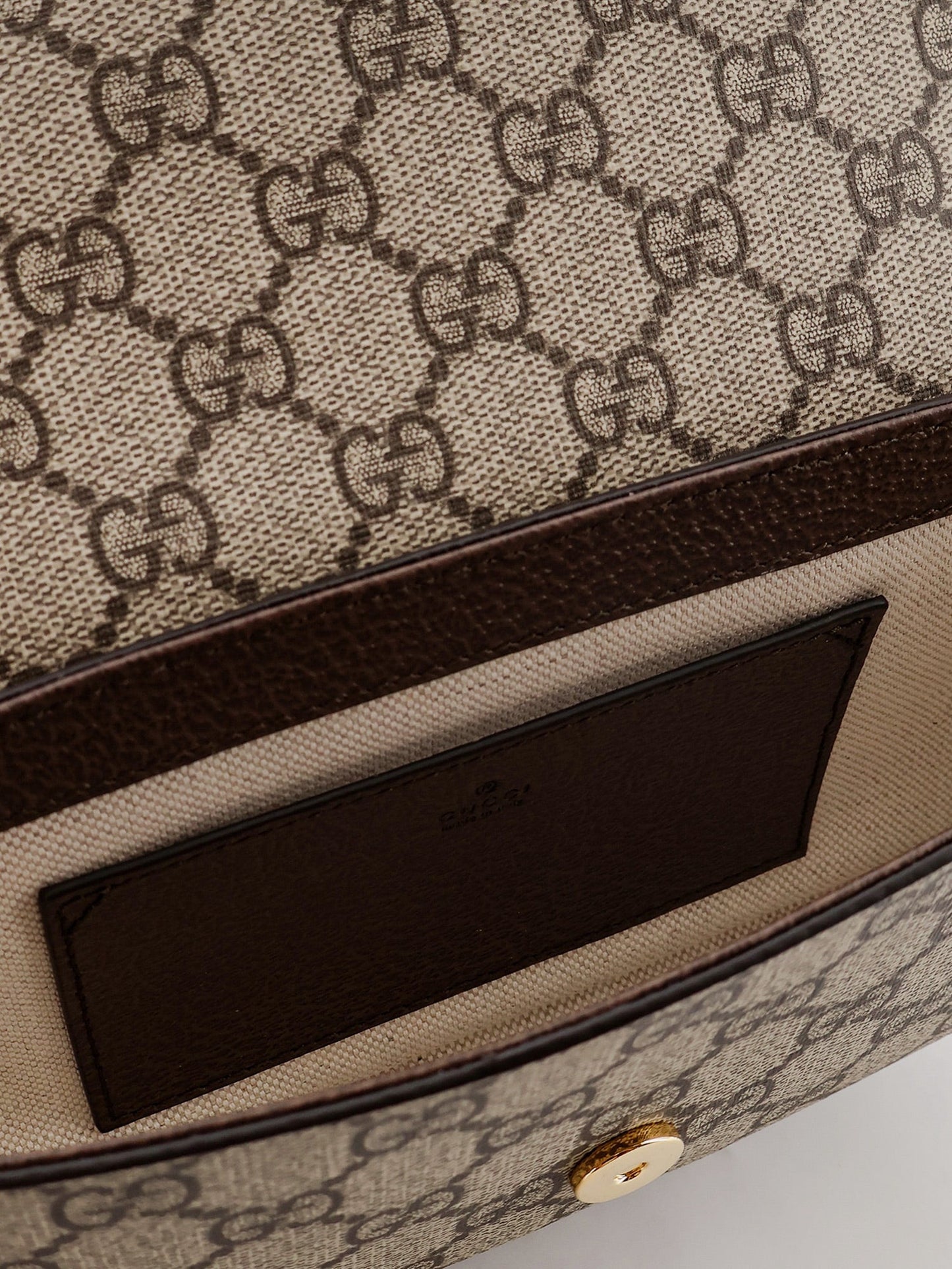 Gucci Women Ophidia Gg Supreme Fabric Crossbody Bag GUCCI