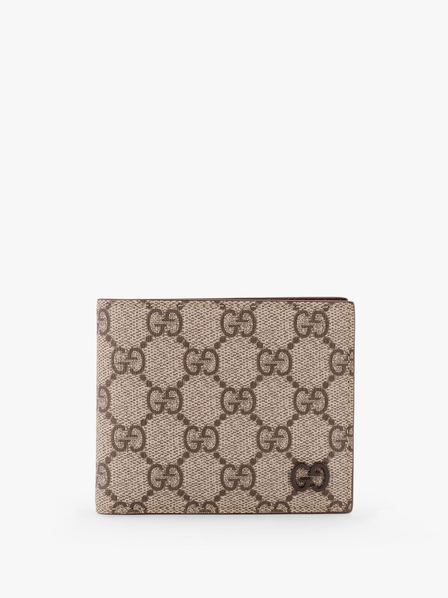 Gucci Men Bi-Fold Gg Supreme Canvas Wallet GUCCI