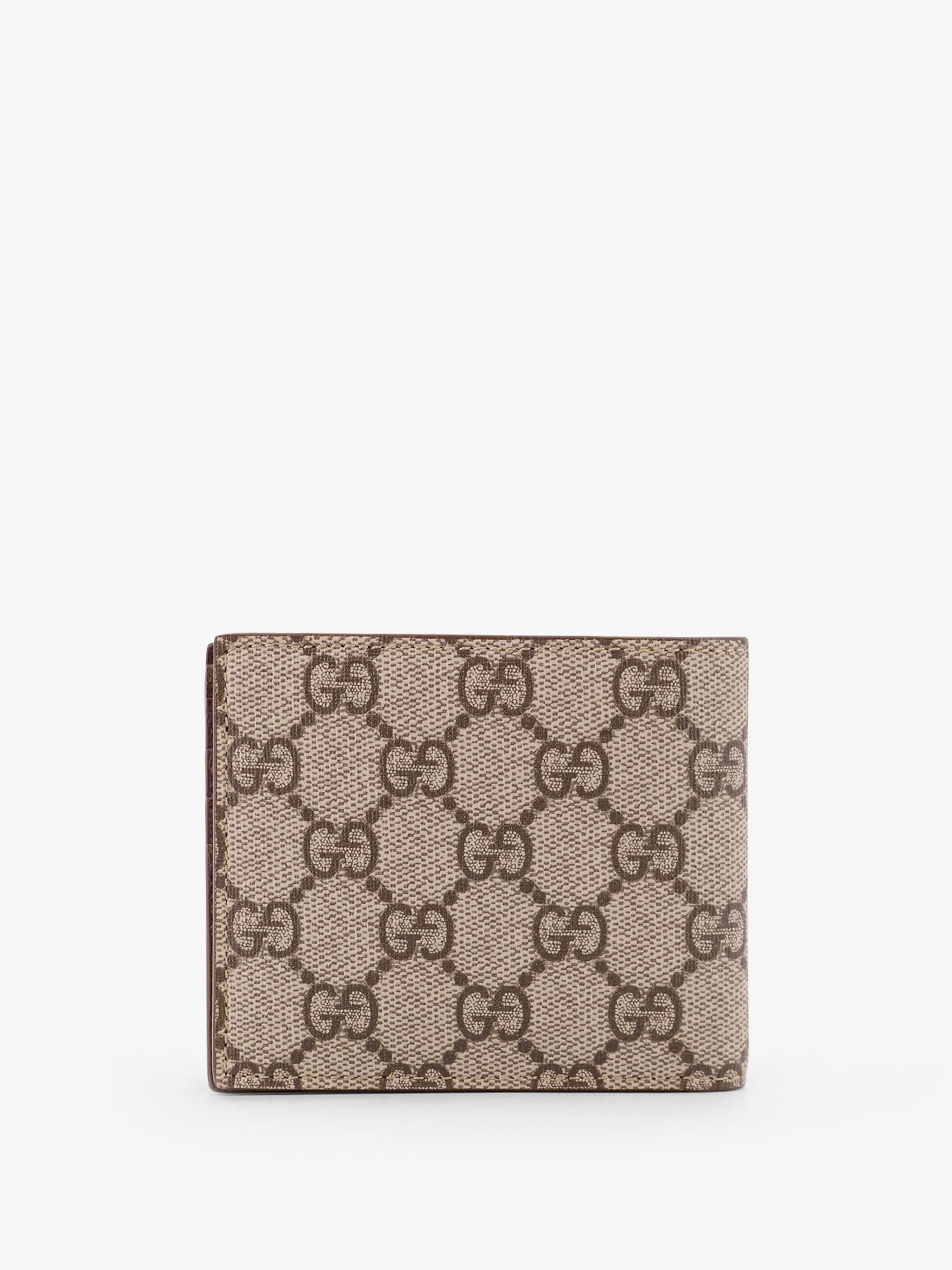 Gucci Men Bi-Fold Gg Supreme Canvas Wallet GUCCI