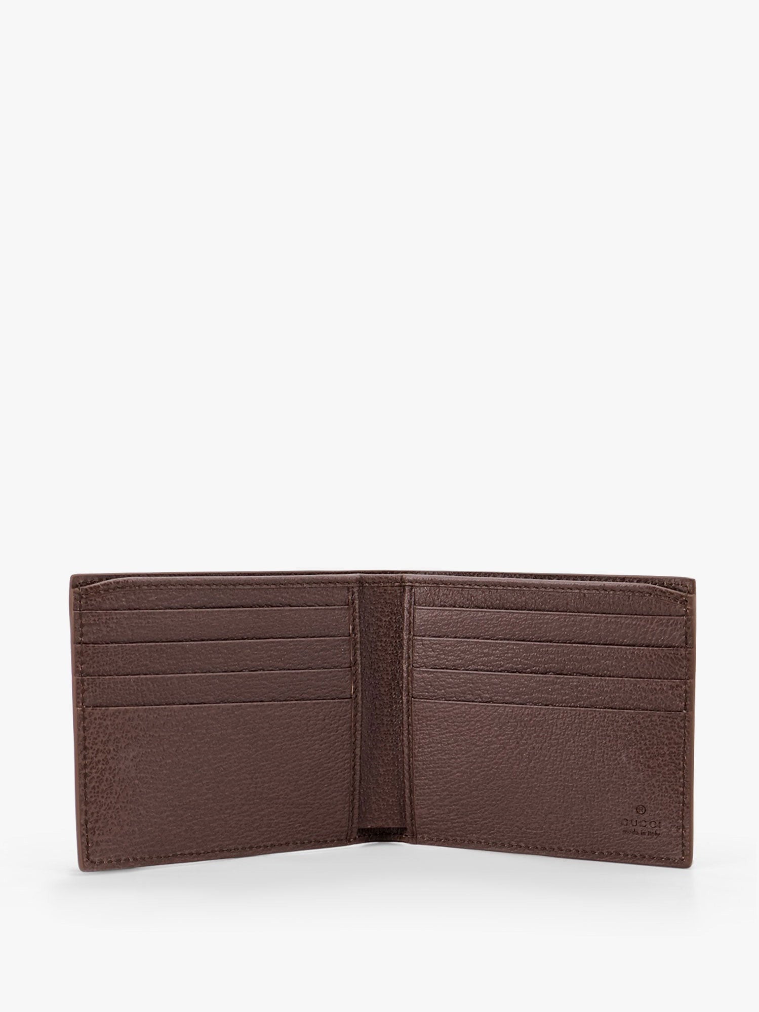 Gucci Men Bi-Fold Gg Supreme Canvas Wallet GUCCI
