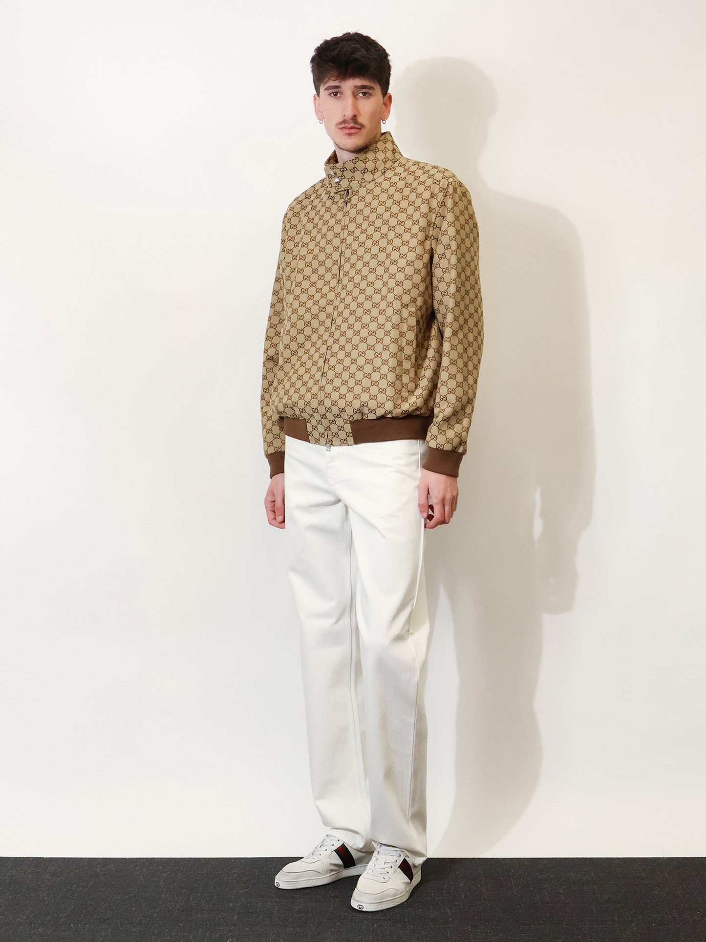 Gucci Men Gg Fabric Jacket GUCCI
