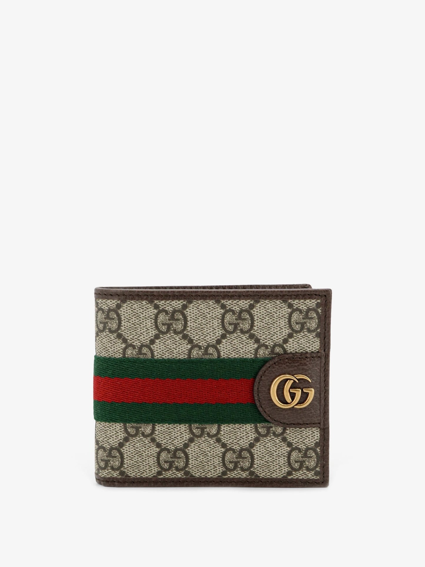 Gucci Men Coated Canvas Wallet With Gg Motif GUCCI