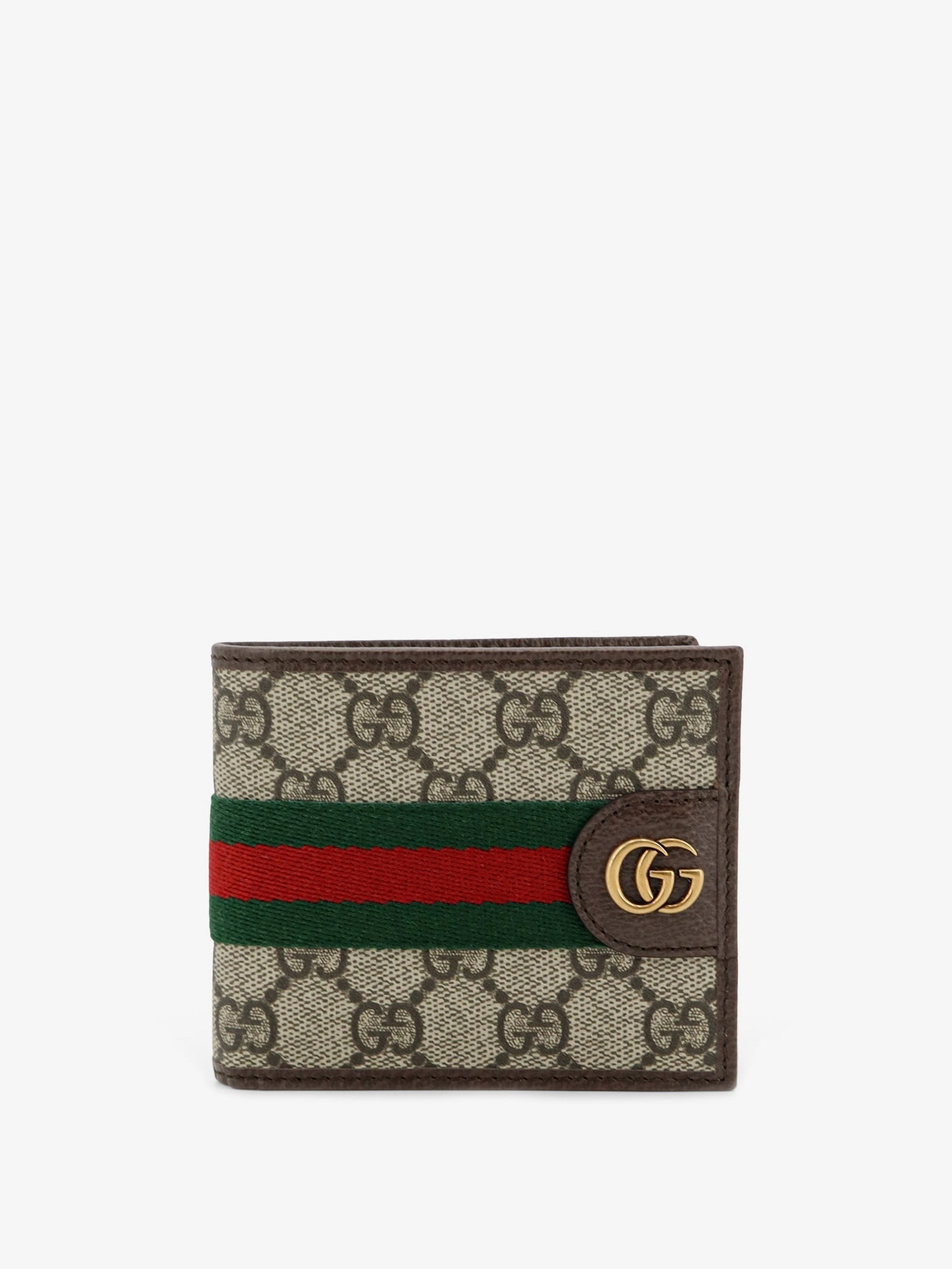 Gucci Men Coated Canvas Wallet With Gg Motif GUCCI