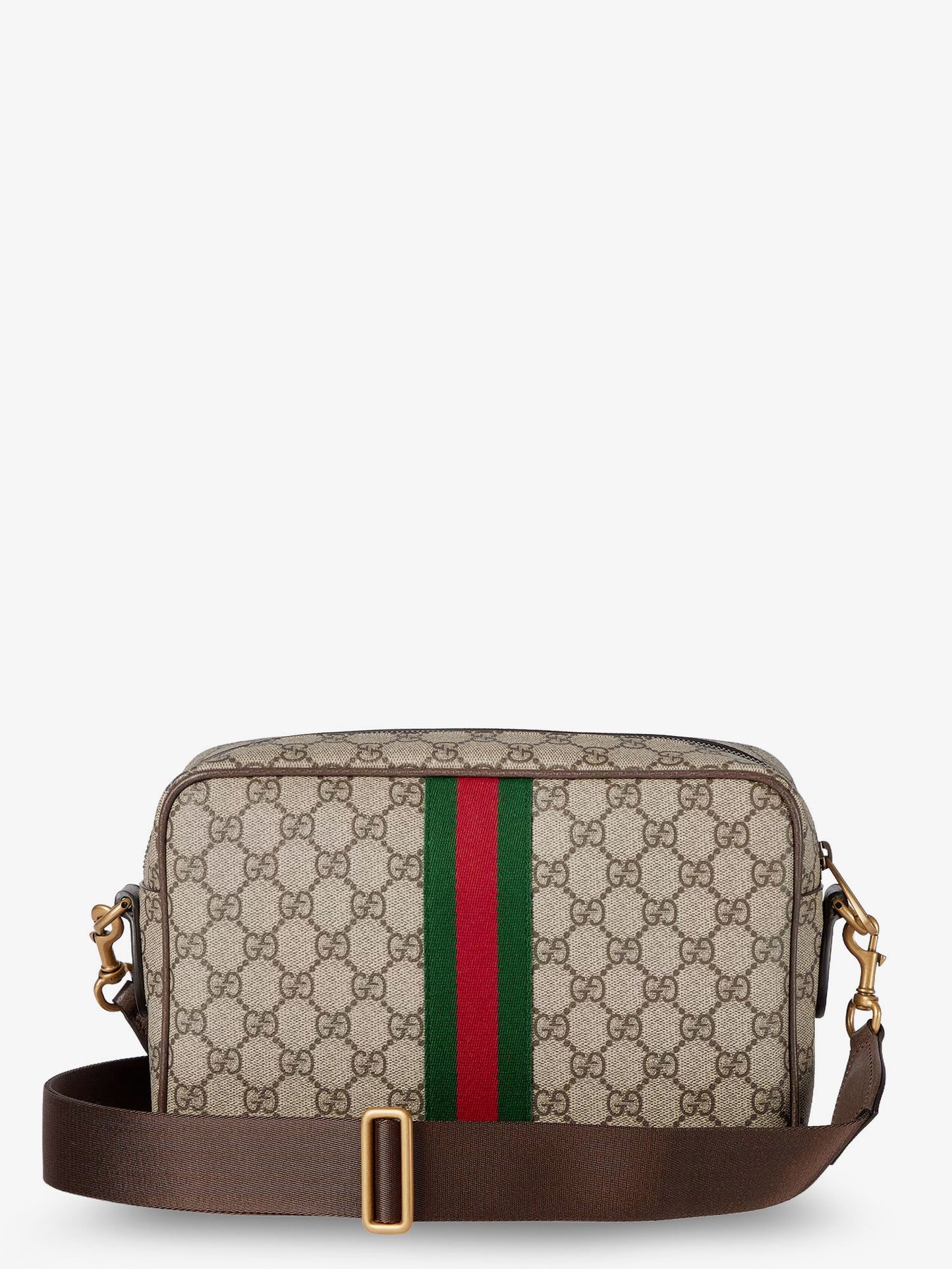 Gucci Men Ophidia Gg Supreme Fabric Shoulder Bag GUCCI