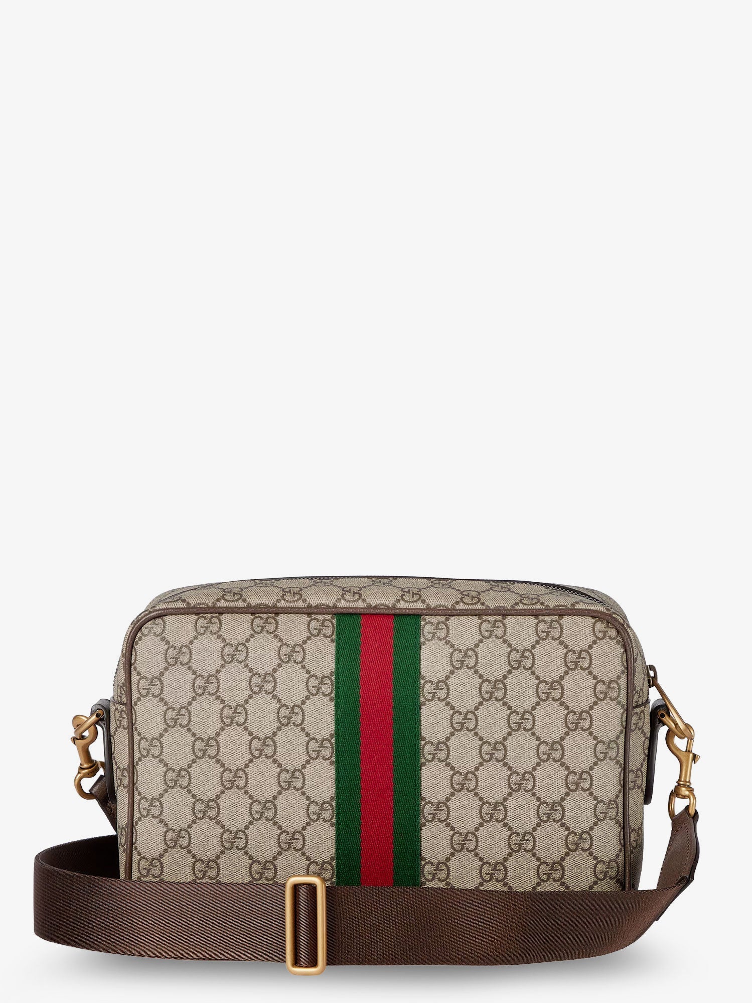 Gucci Men Ophidia Gg Supreme Fabric Shoulder Bag GUCCI
