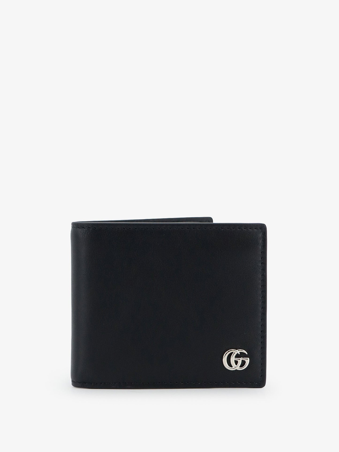 Gucci Men Gg Marmont Bi-Fold Leather Wallet GUCCI