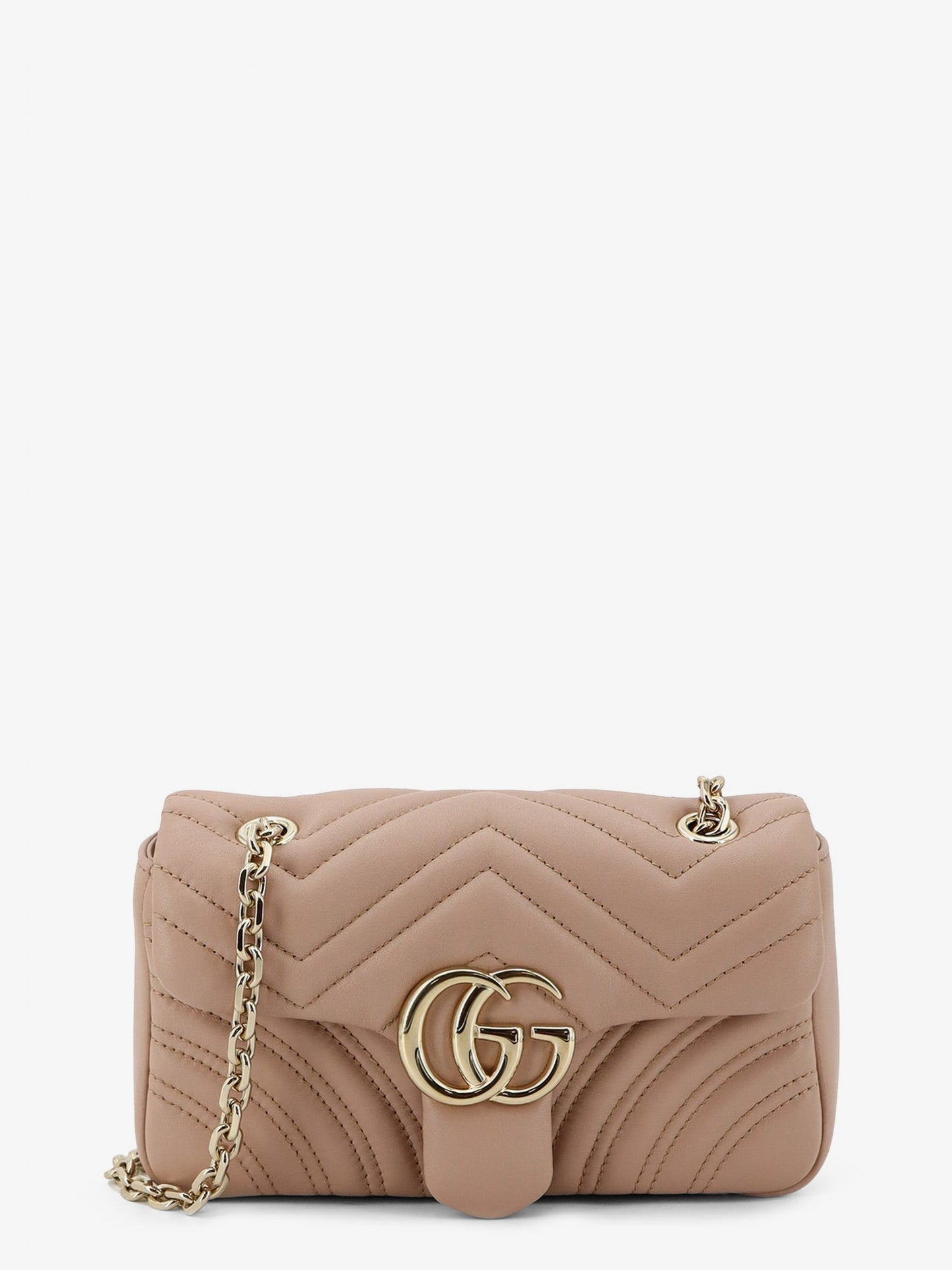 Gucci Women Gg Marmont Leather Crossbody Bag GUCCI