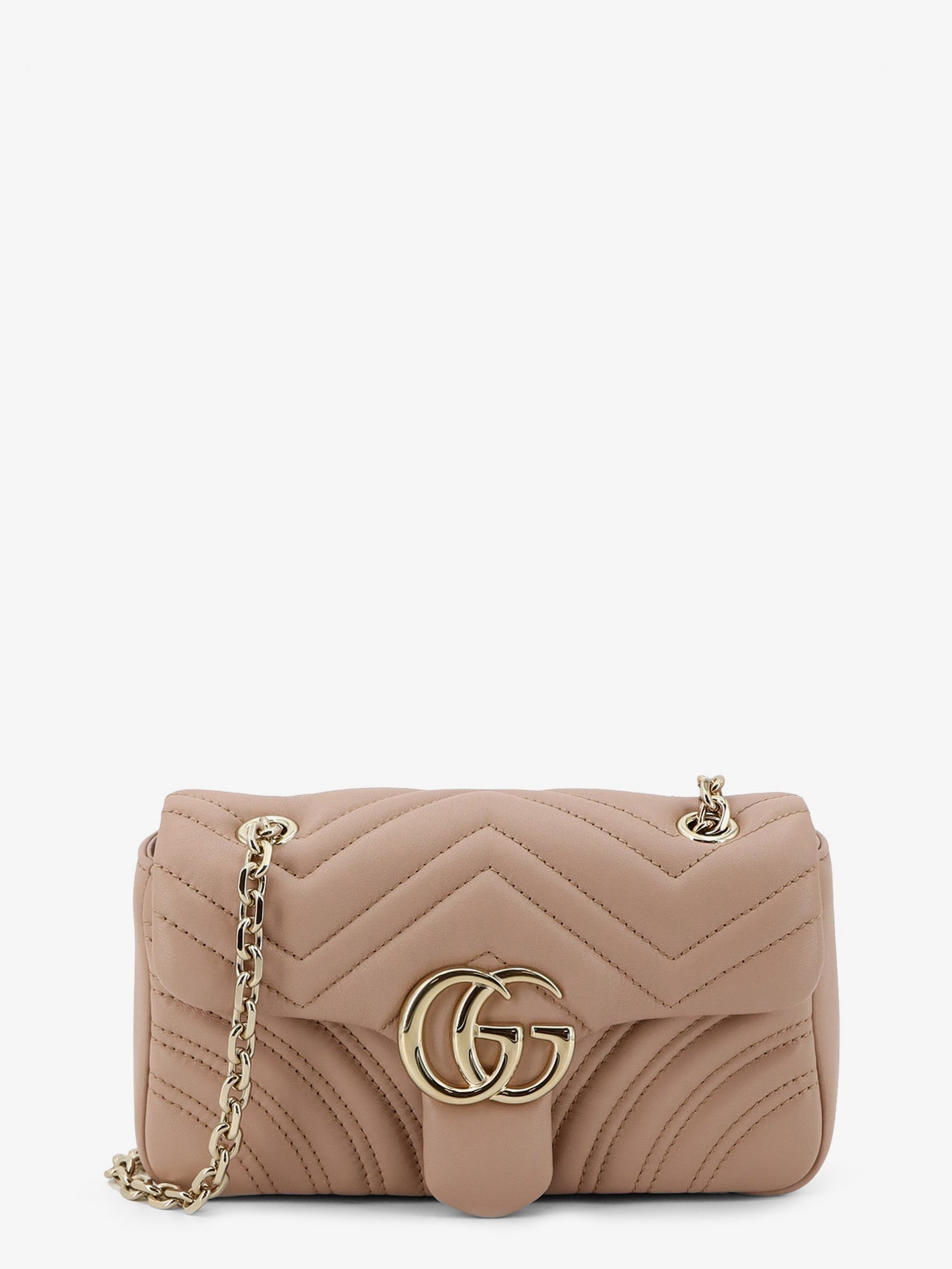 Gucci Women Gg Marmont Leather Crossbody Bag GUCCI