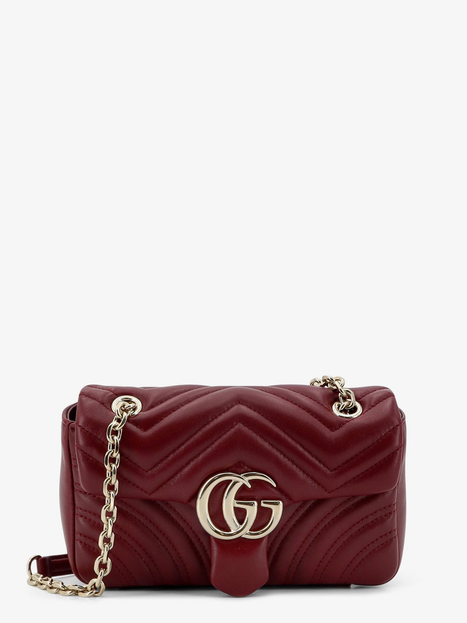 Gucci Women Gg Marmont Leather Shoulder Bag GUCCI