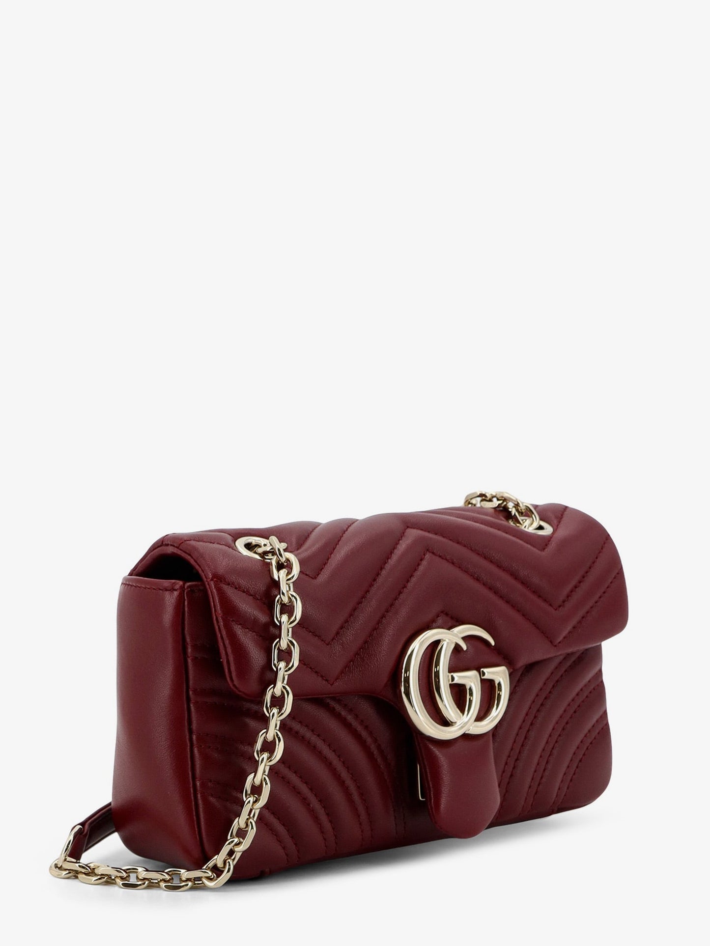 Gucci Women Gg Marmont Leather Shoulder Bag GUCCI